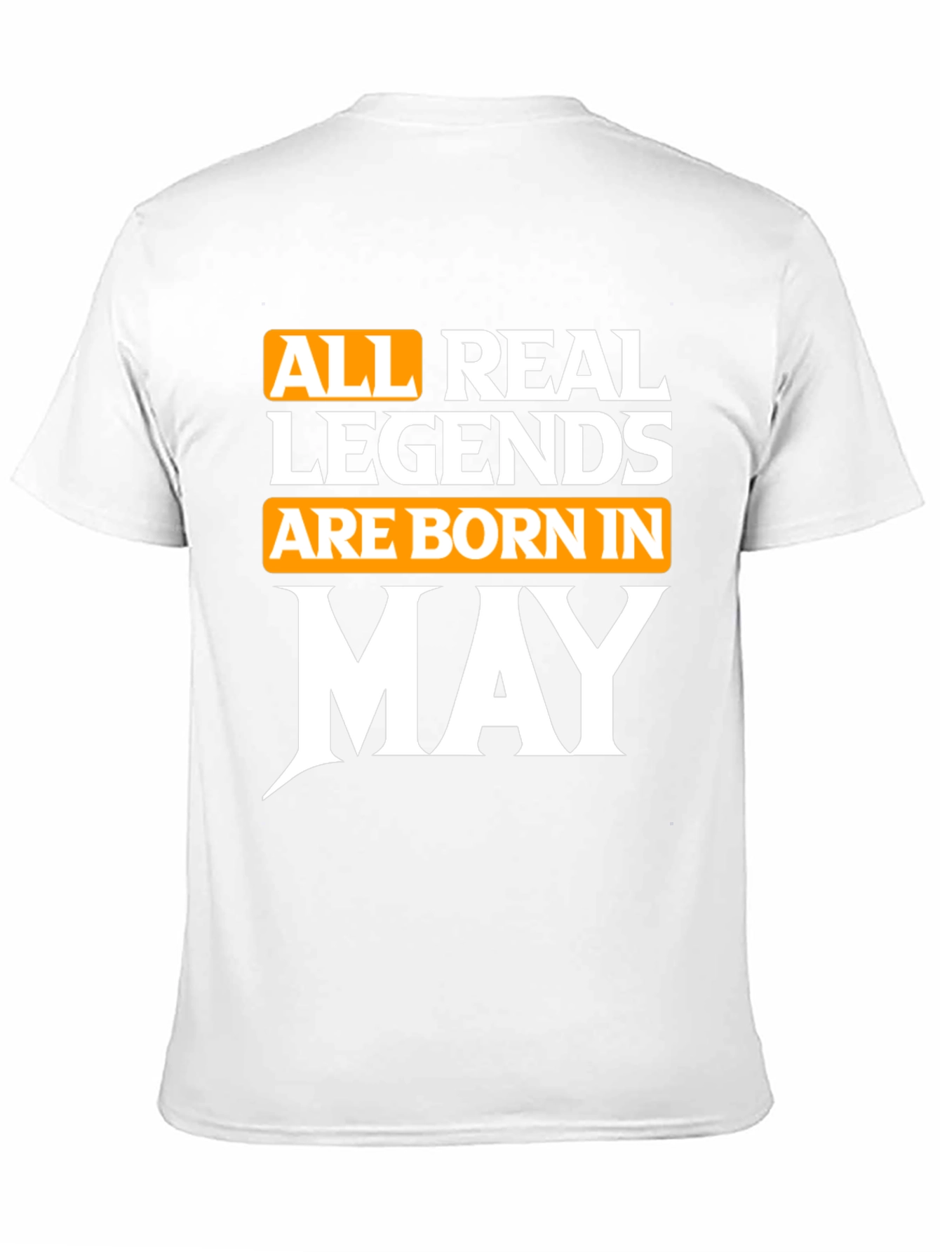 Black Born in May Legend T-Shirt view 11