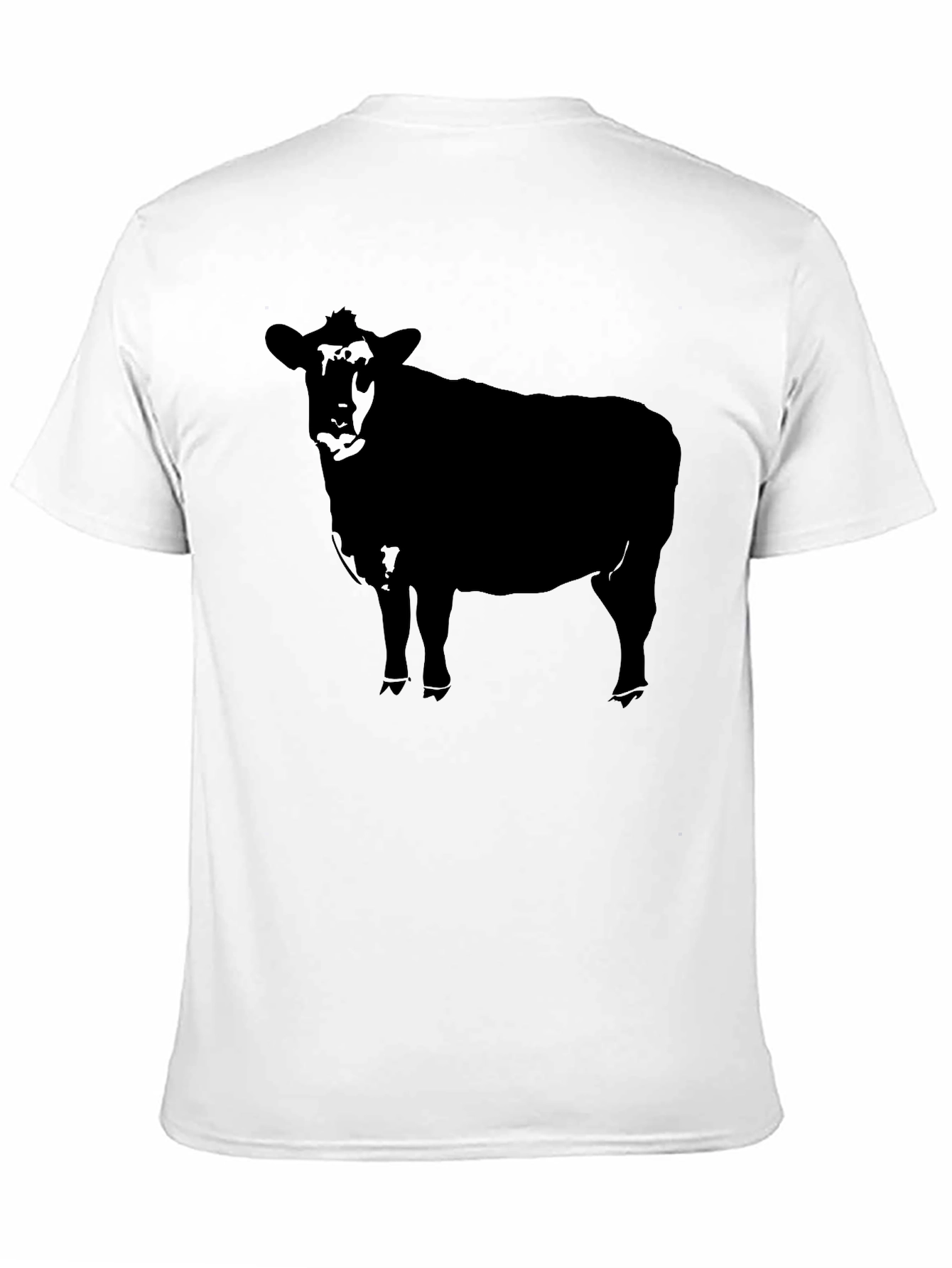 Black Black Cow Graphic Tee view 11