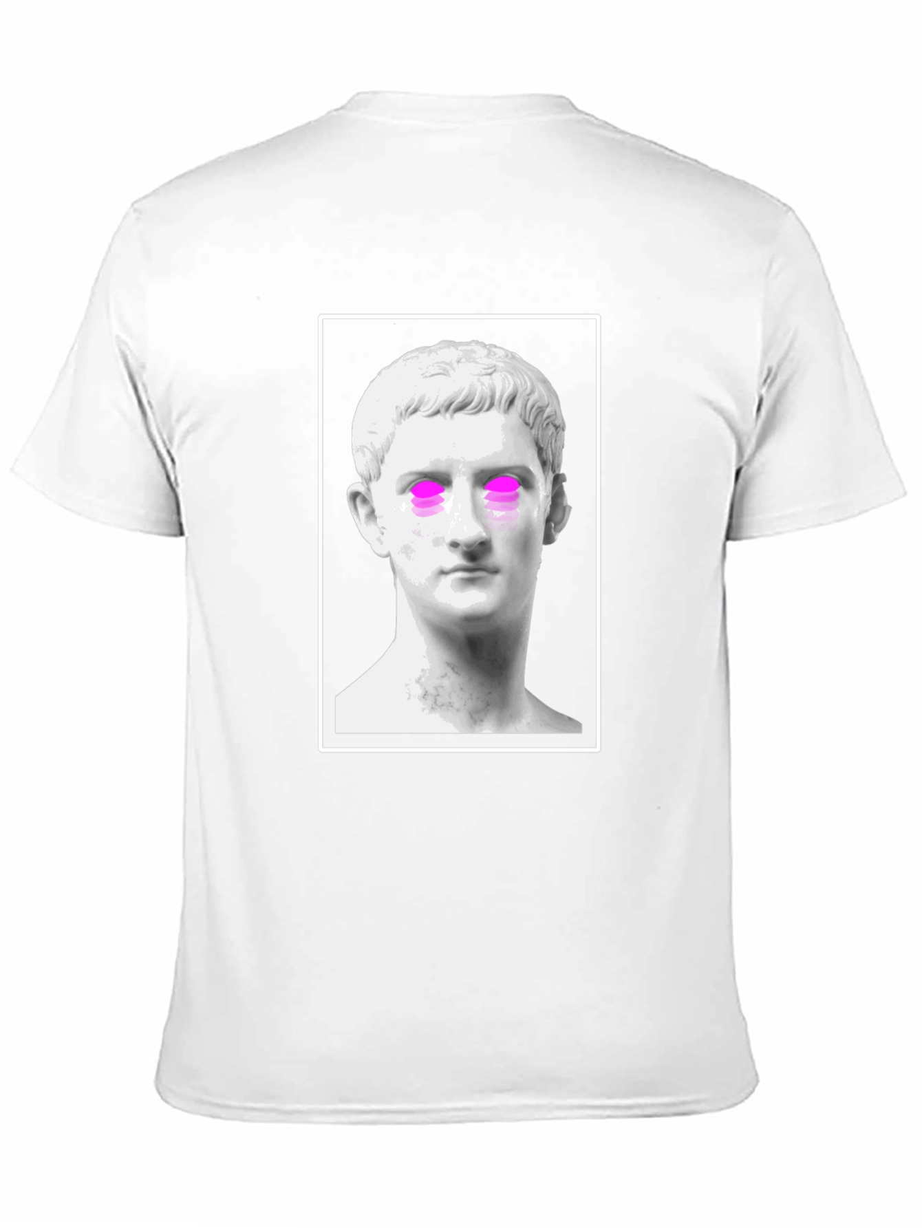 Black Statue Graphic Tee - Trendy Black T-Shirt view 11