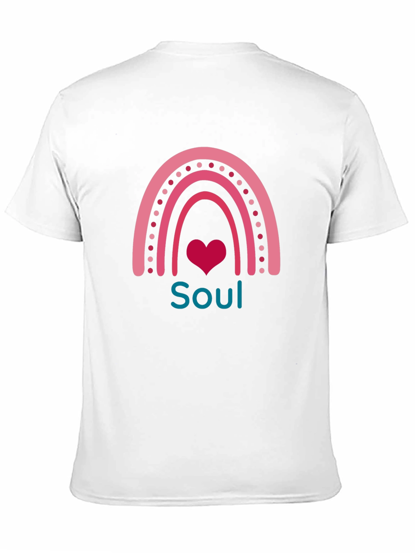 Black Soul Rainbow Graphic Tee - Stylish Black T-Shirt view 11