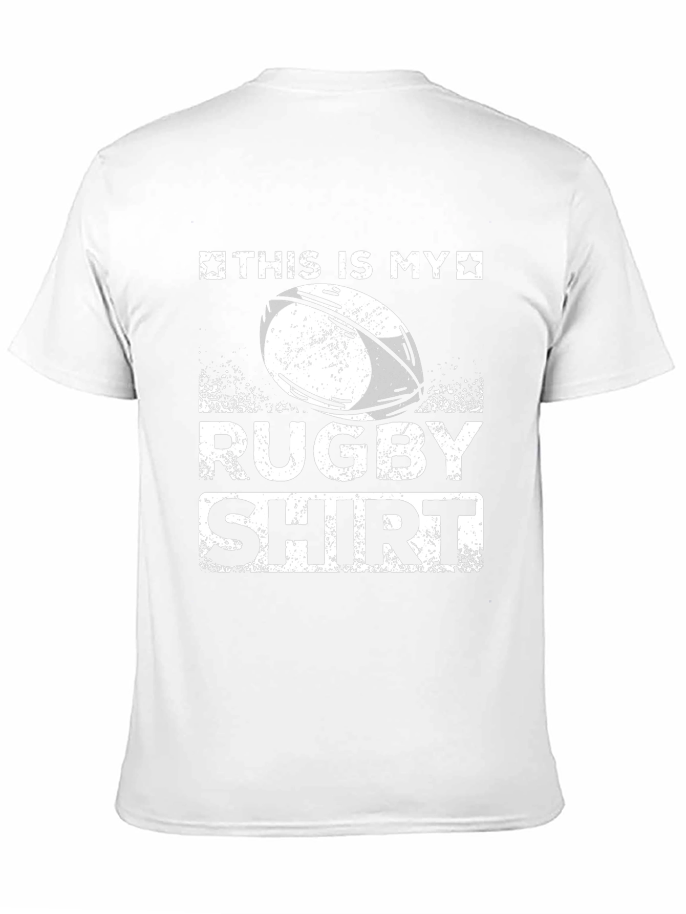 Black Rugby Shirt - This Is My Rugby Shirt T-Shirt view 11