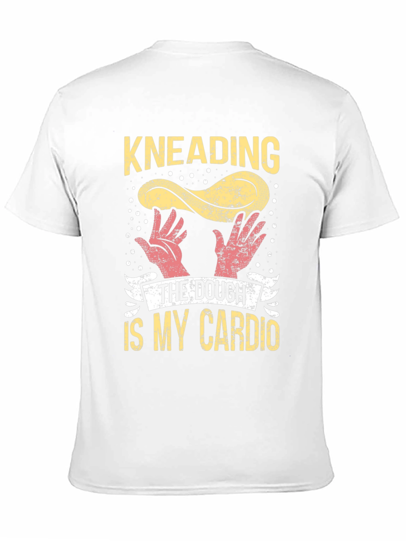 Black Kneading Dough Cardio Graphic T-Shirt view 11