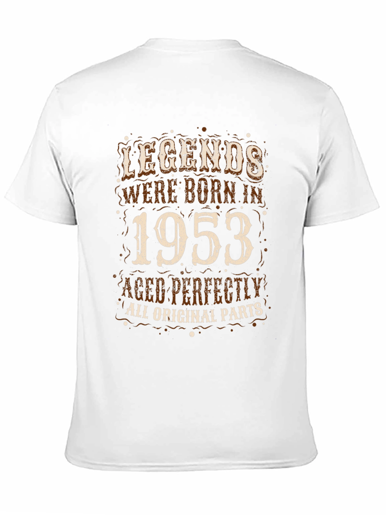 Black Legends Born in 1953 T-Shirt - Aged Perfectly view 11
