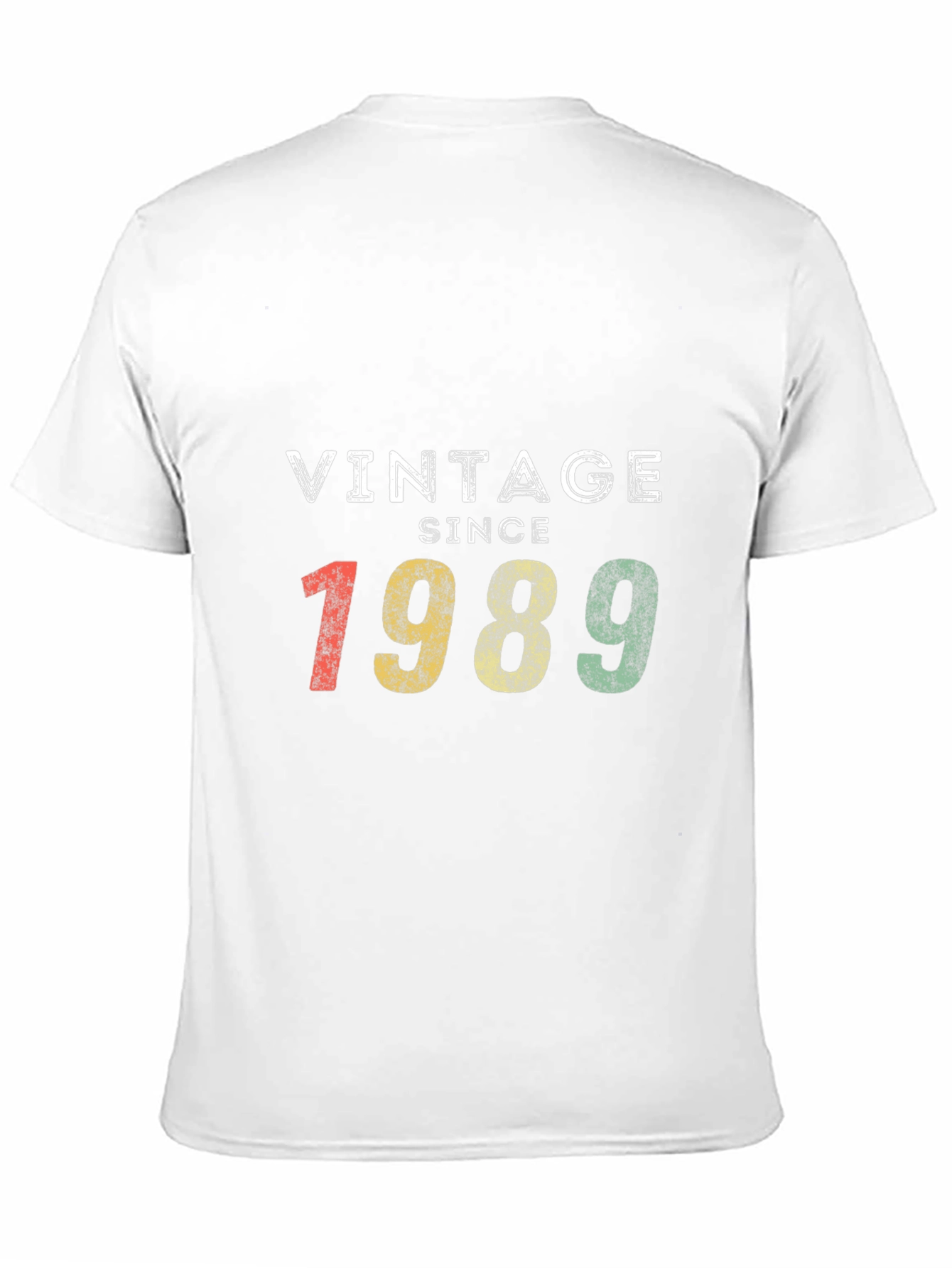Black Vintage Since 1989 T-Shirt - Retro Birthday Gift view 11