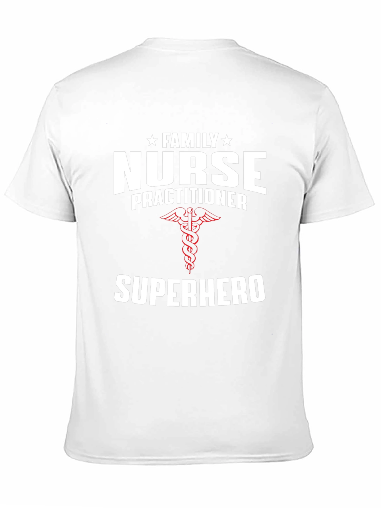 Black Family Nurse Practitioner Superhero T-Shirt view 11