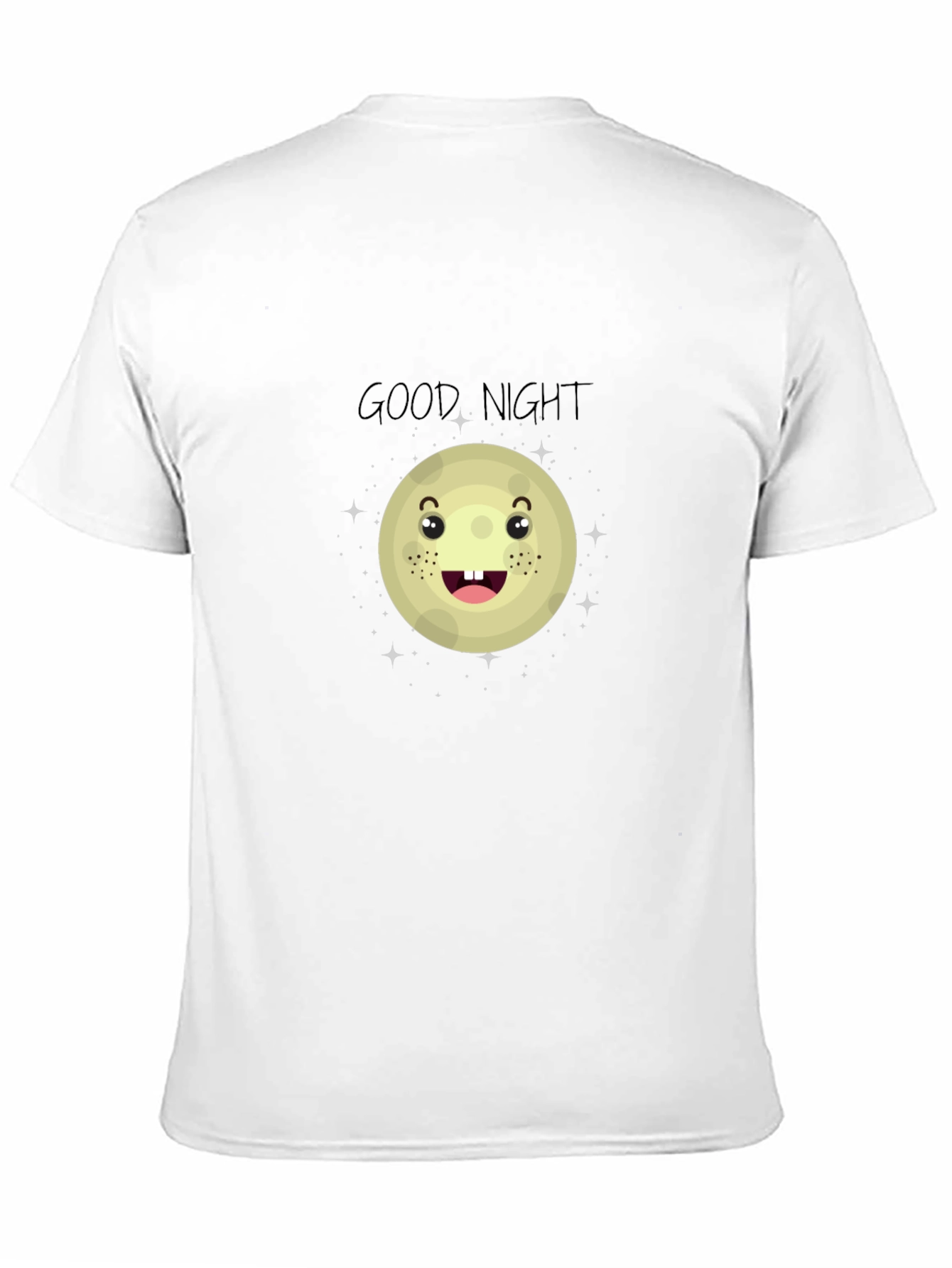 Black Good Night Moon Graphic Tee - Black view 11