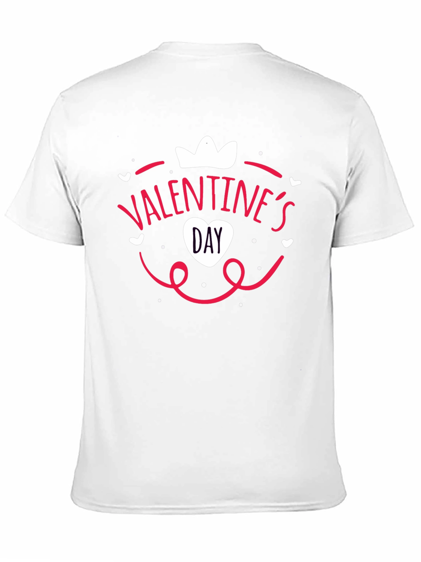Black Valentine's Day Black T-Shirt view 11