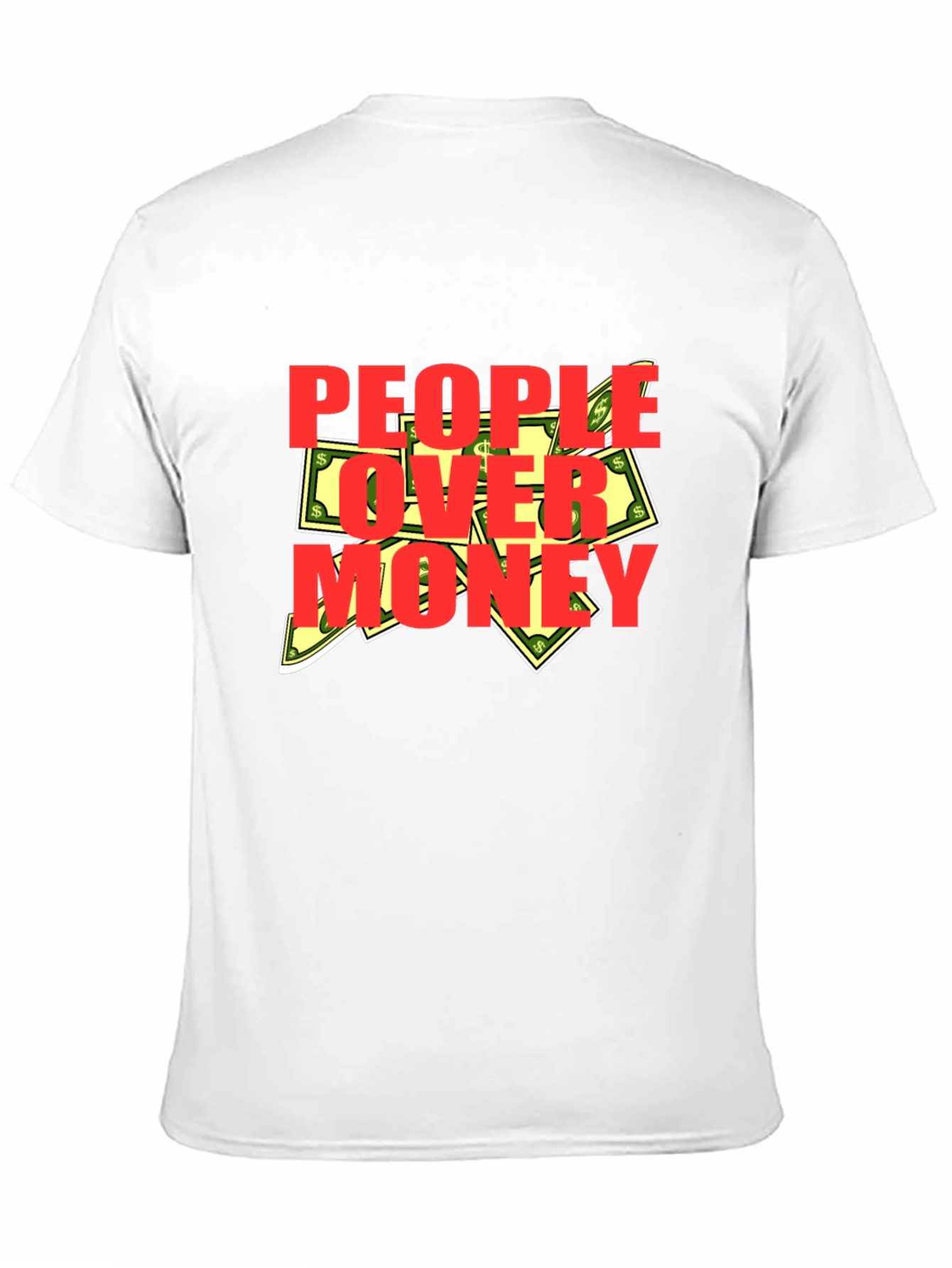 Black People Over Money Graphic T-Shirt view 11