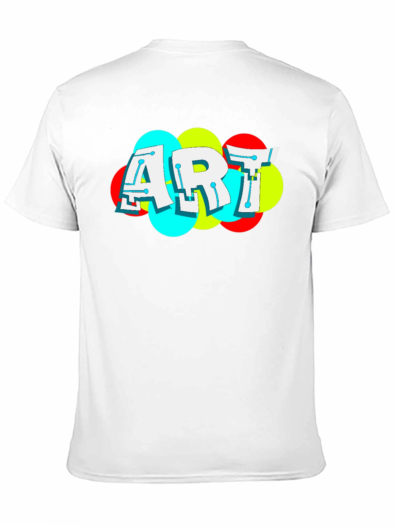 Black ART Graphic Tee - Bold Modern Design view 11