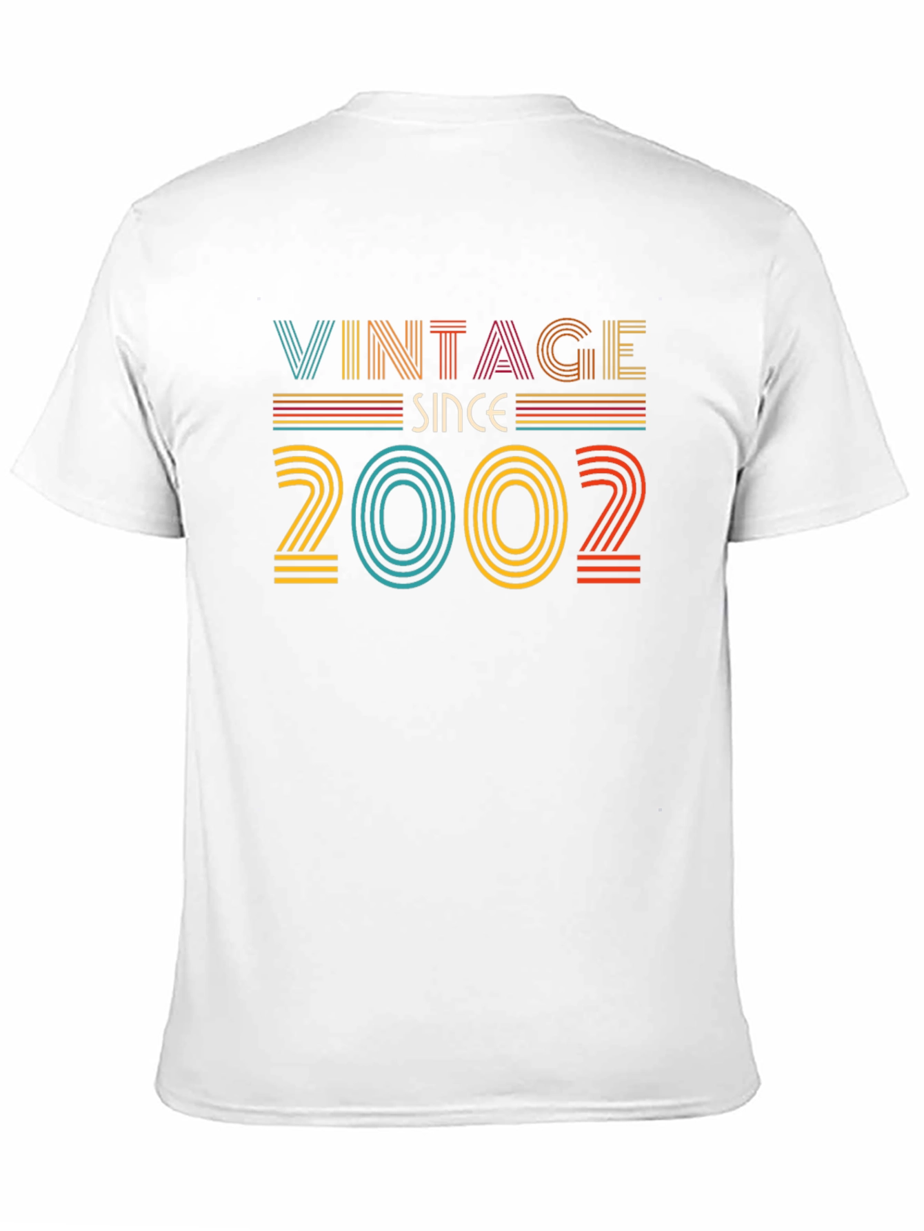 Black Vintage Since 2002 Graphic T-Shirt view 11