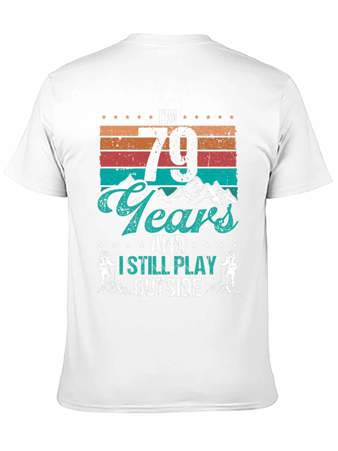 Black 79 Years and Still Play Outside Black Tee view 11