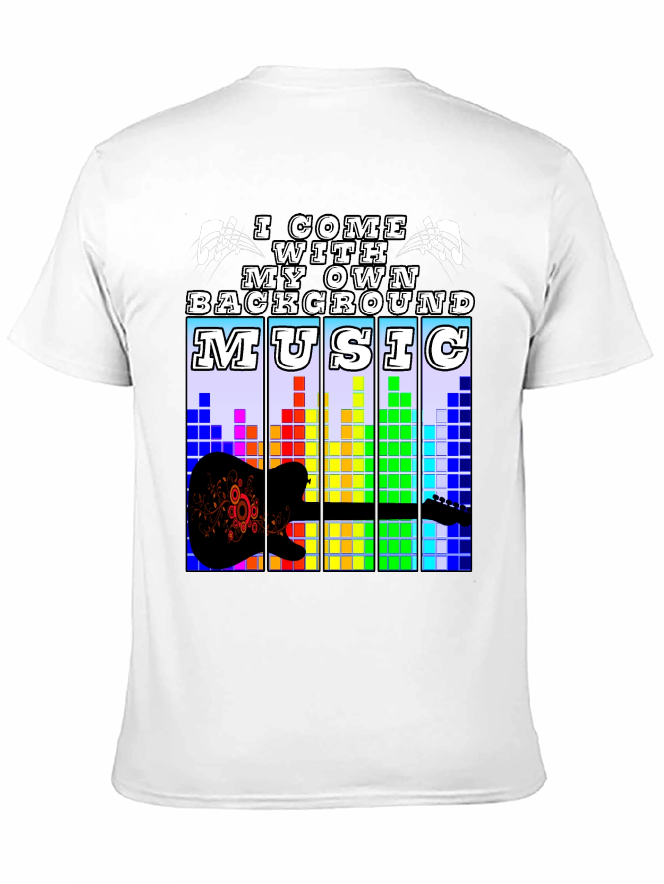 Black Music Lover's Graphic T-Shirt view 11