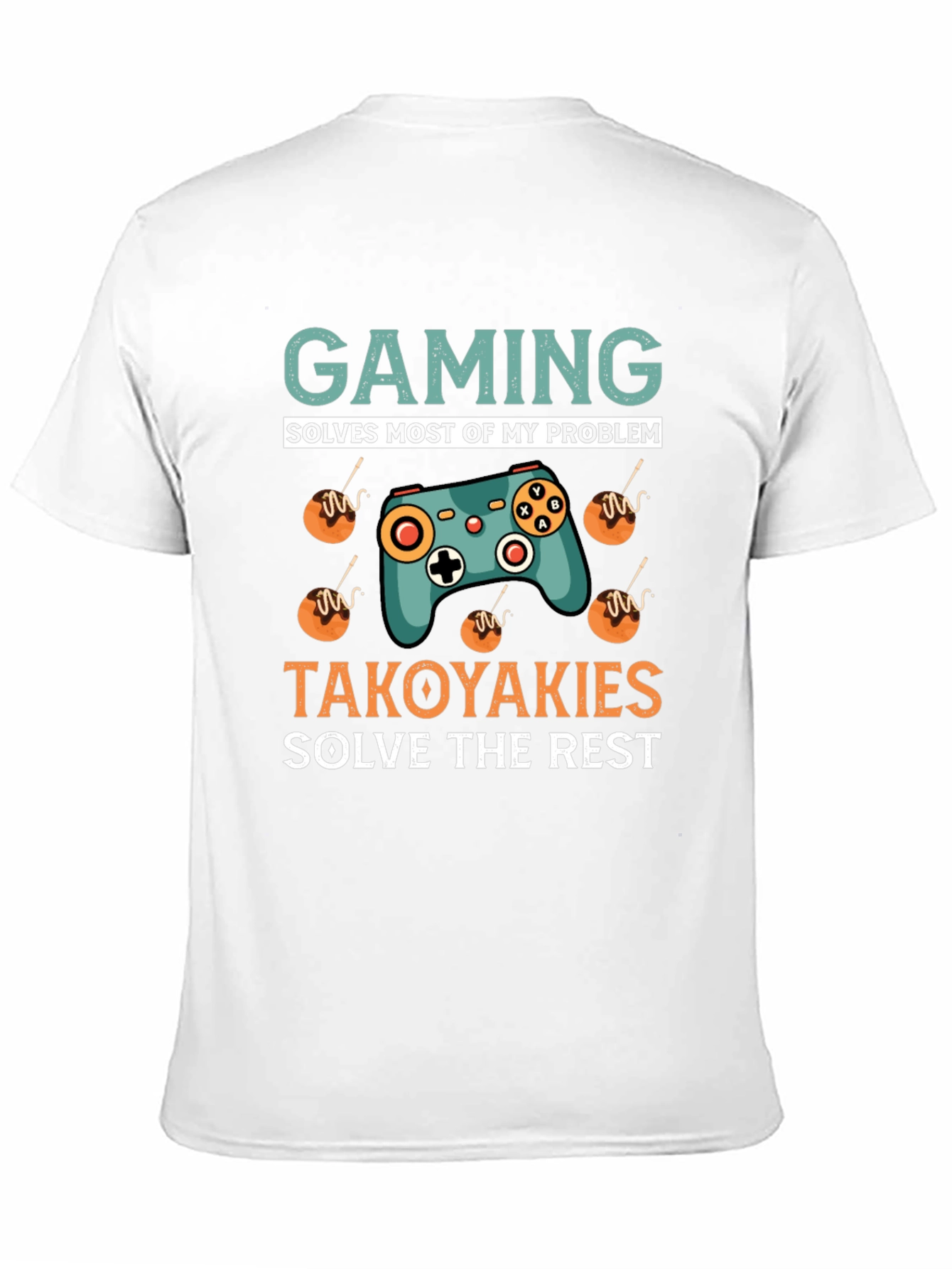 Black Gaming Solves My Problems T-Shirt view 11