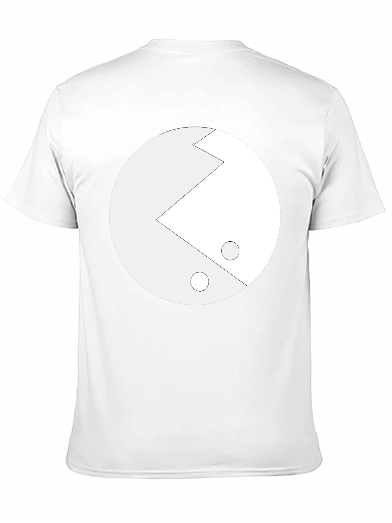 Black Minimalist Graphic Tee - Retro Arcade Design view 11