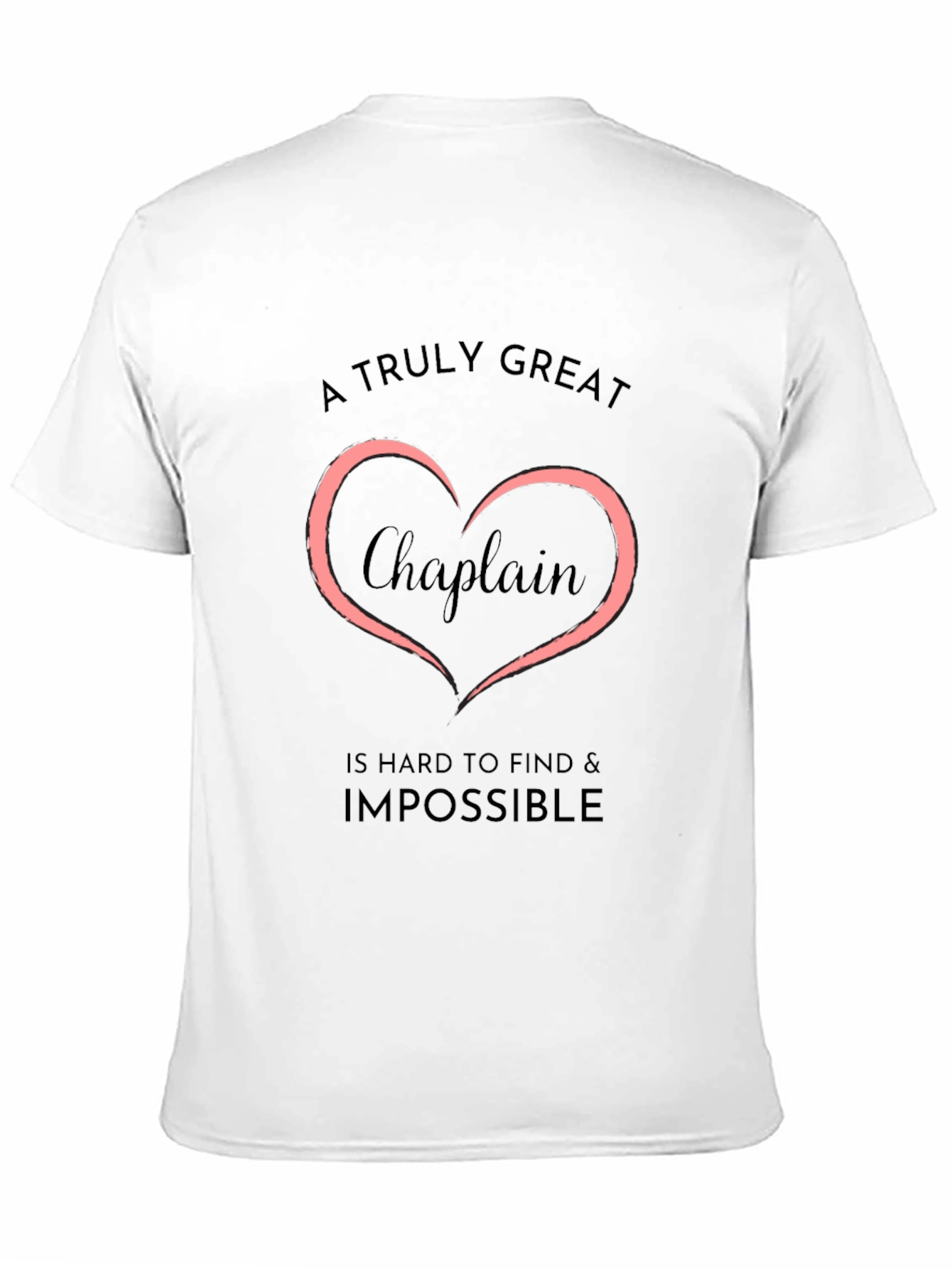 Black Chaplain Heart Graphic T-Shirt view 11