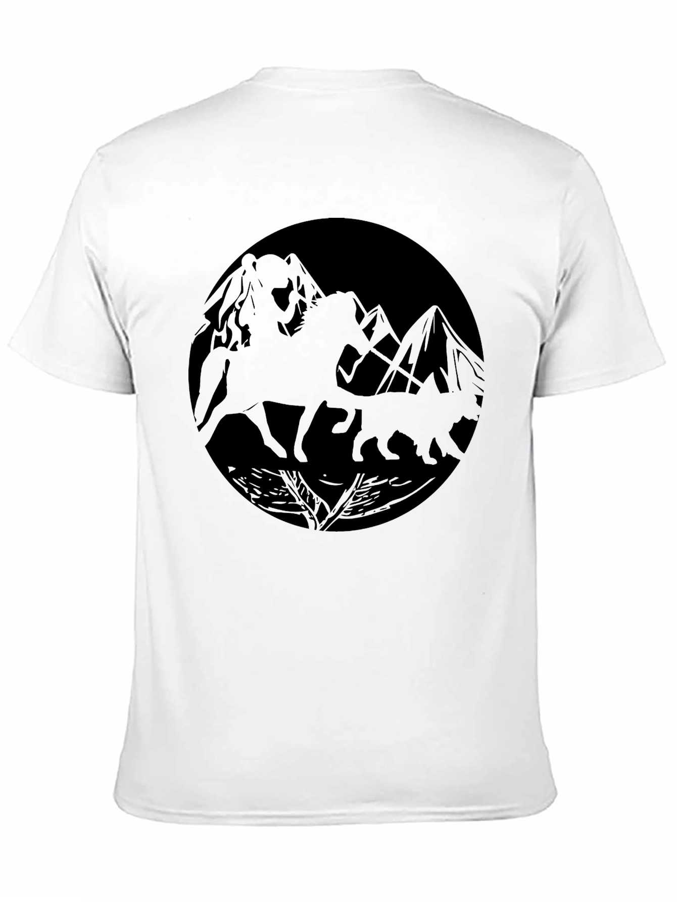 Black Mountain Horse Rider Graphic Tee - 11