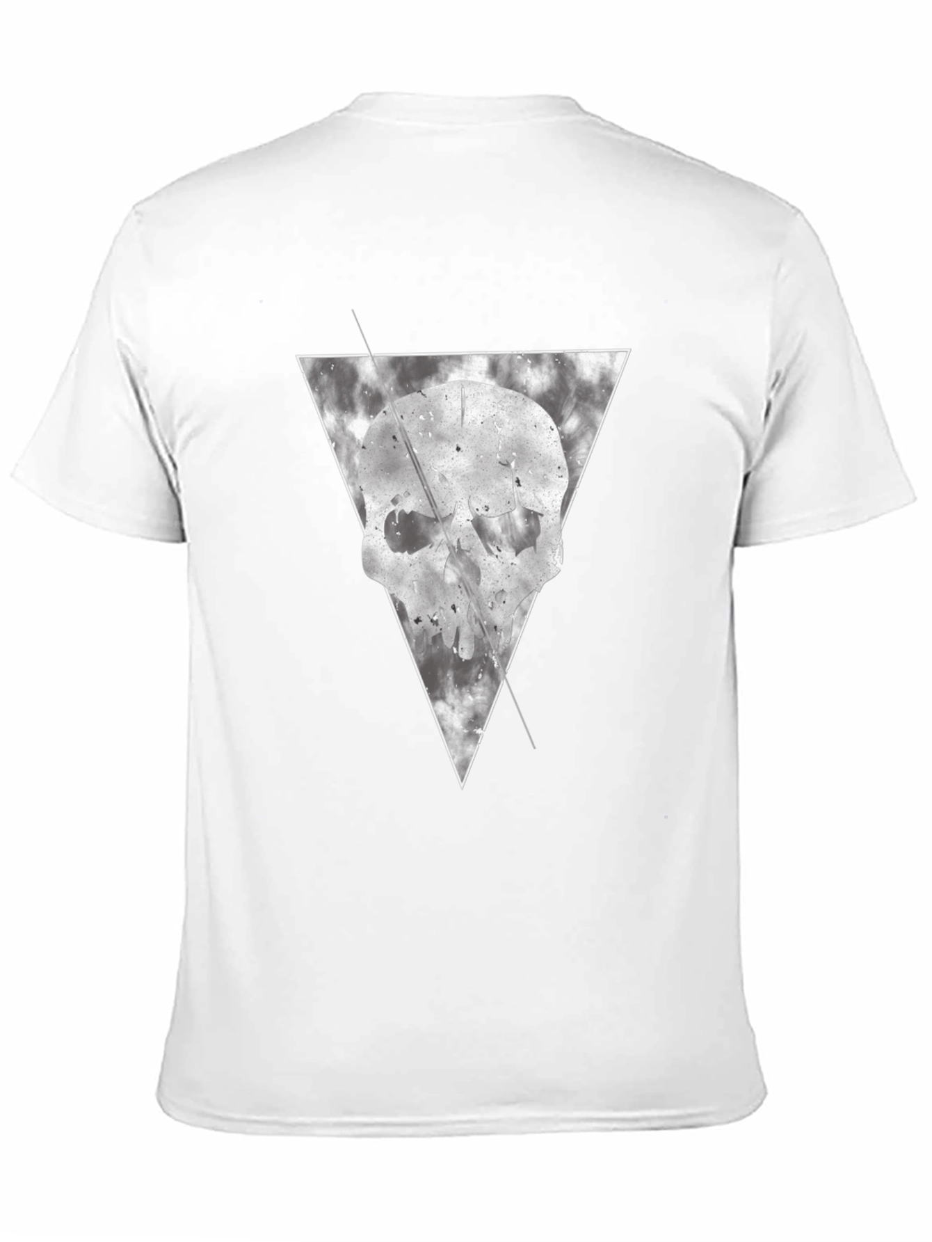Black Skull Graphic Tee - Modern Edgy Design view 11