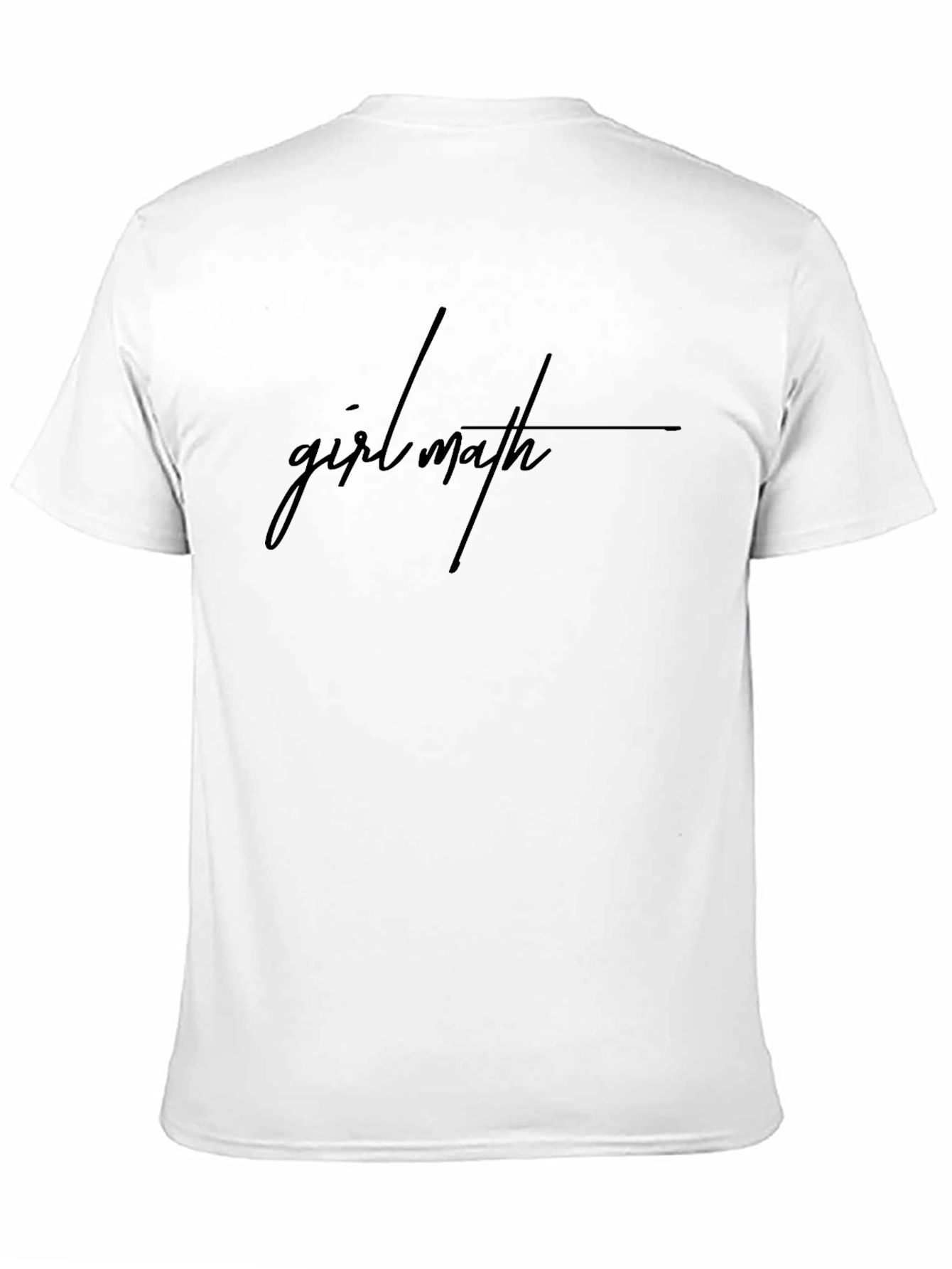 Black Girl Math Black T-Shirt, Modern Fashion Tee view 11