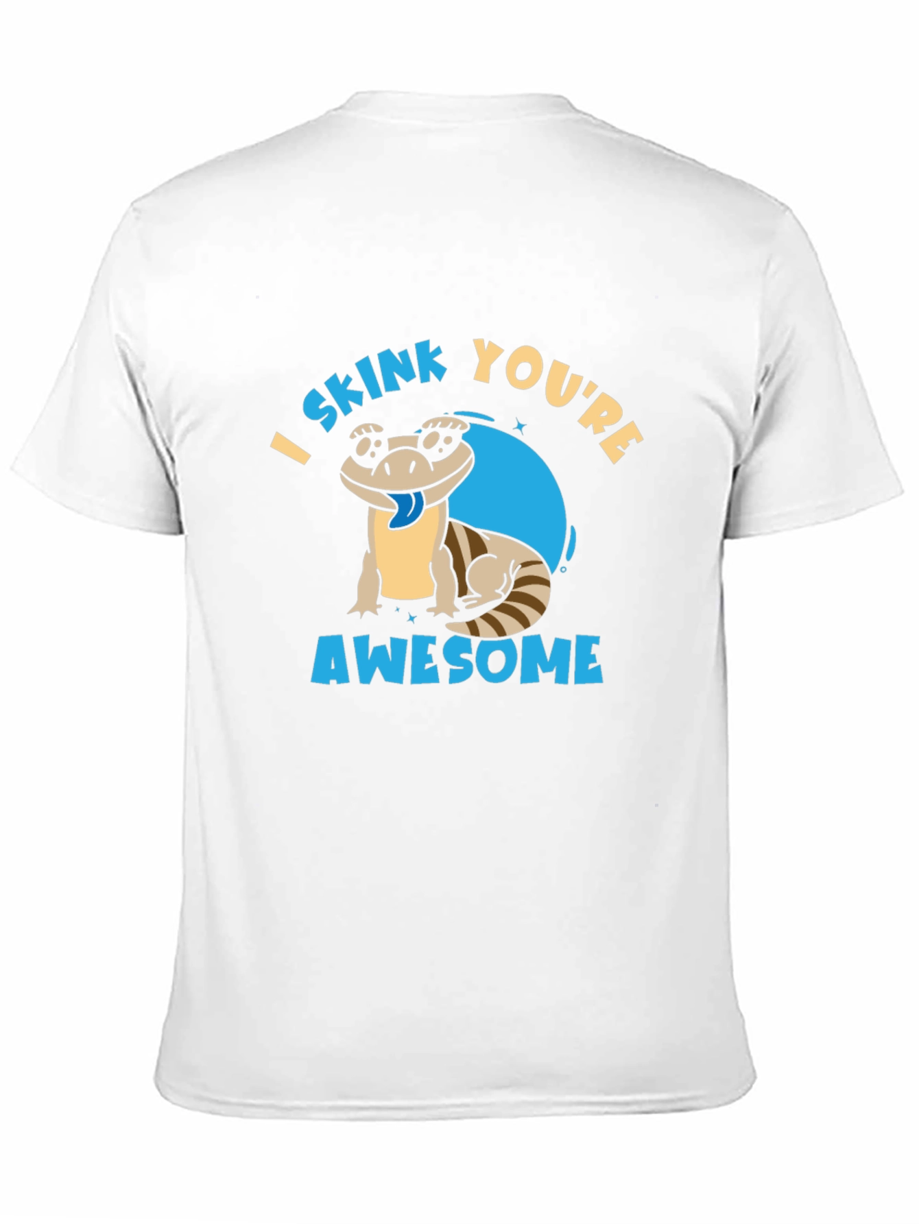 Black I Skink You're Awesome T-Shirt view 11