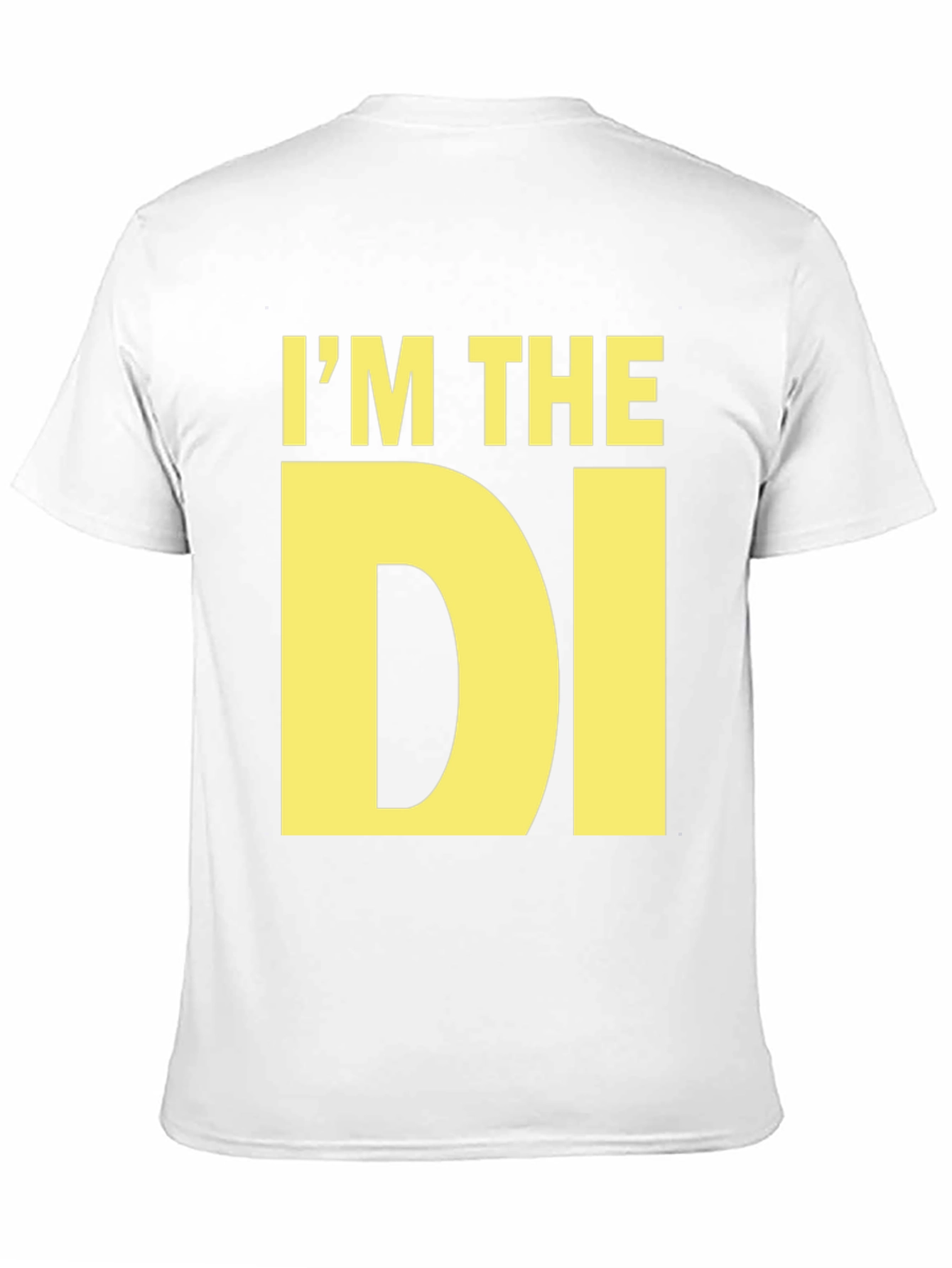 Black I'm The DI - Bold Graphic T-Shirt view 11