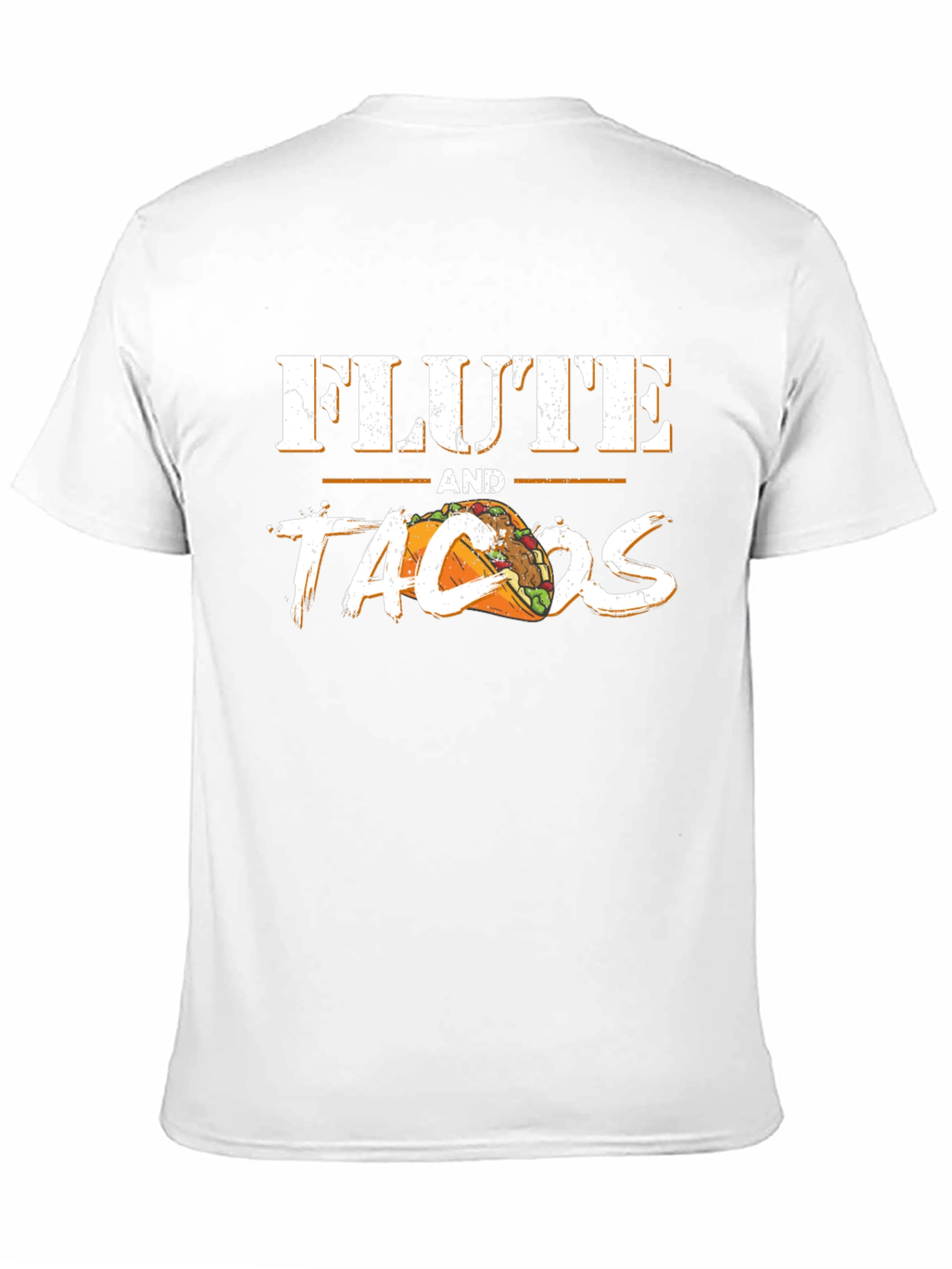 Black Flute and Tacos Black Graphic Tee view 11