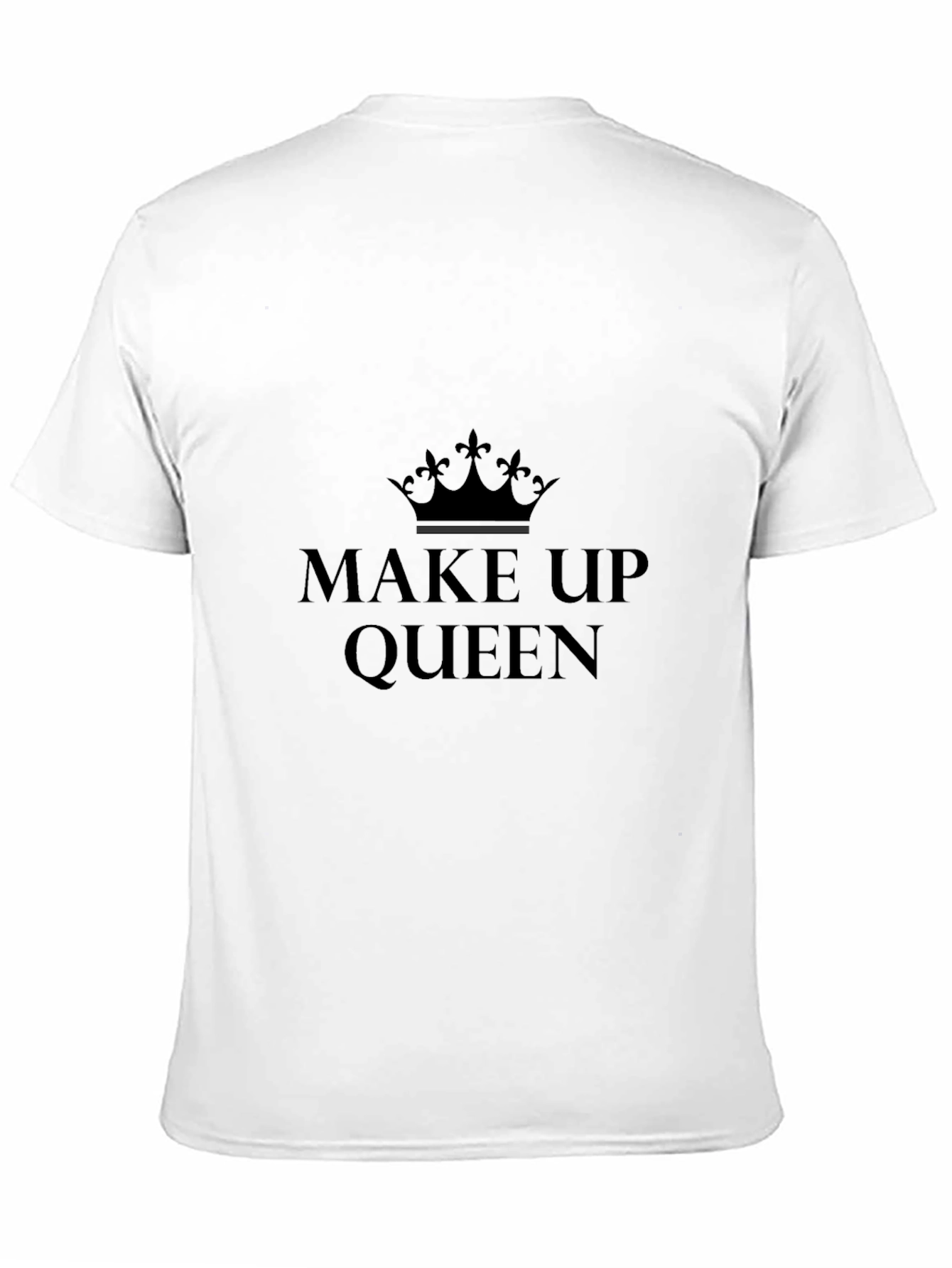 Black Make Up Queen Black T-Shirt view 11