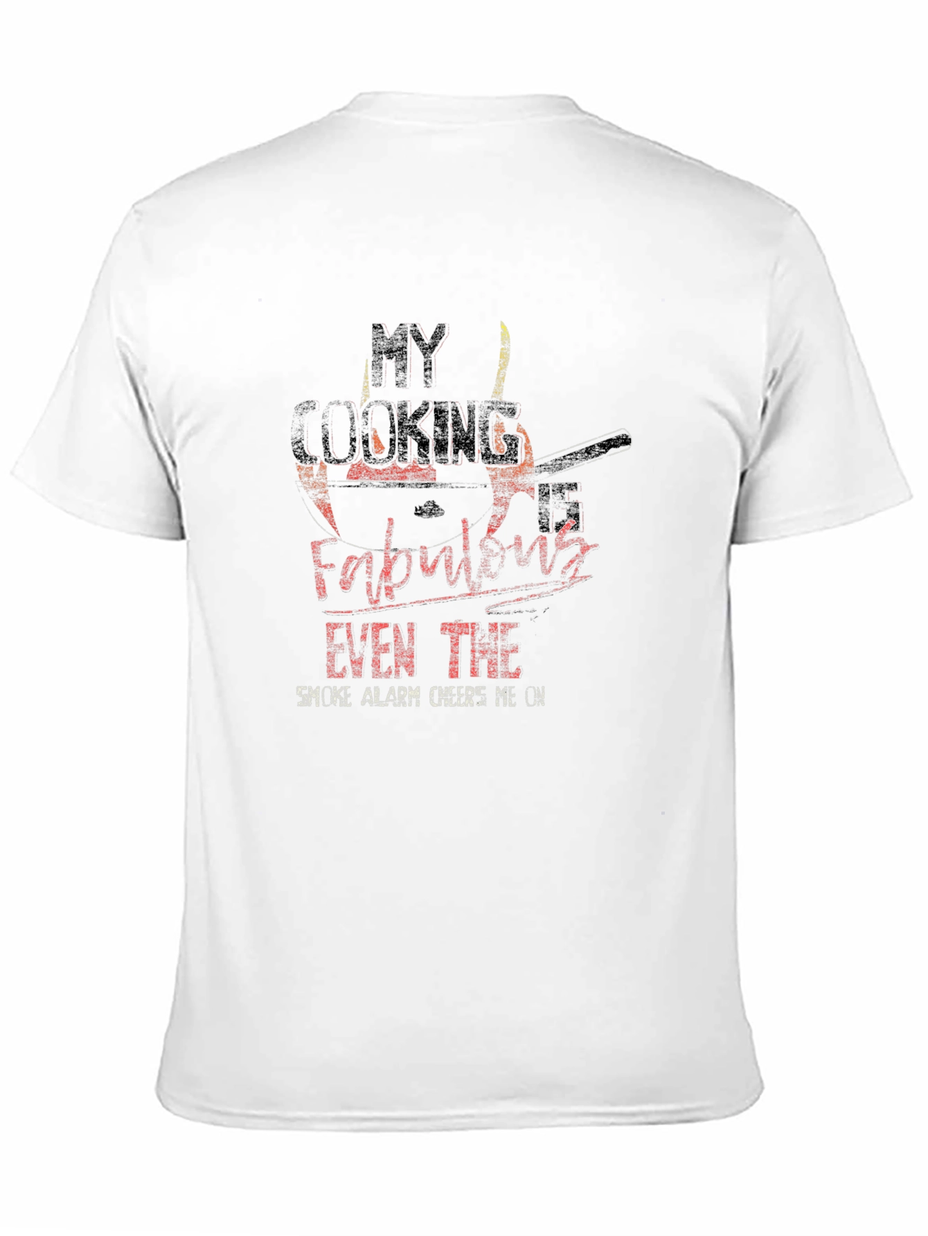 Black Funny Cooking T-Shirt - My Cooking is Fabulous view 11