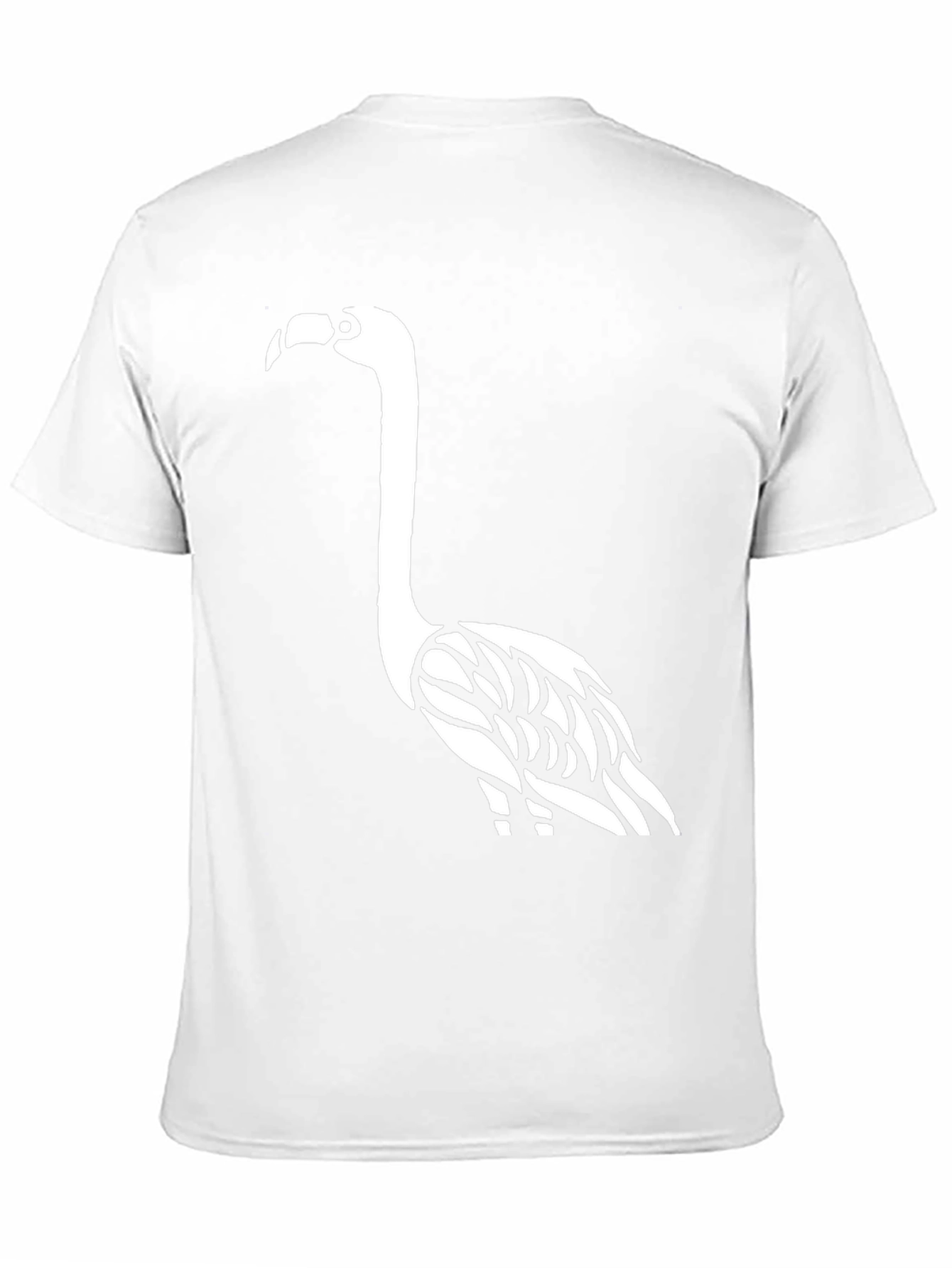 Flamingo Graphic Tee - Trendy Black Cotton Shirt - 11