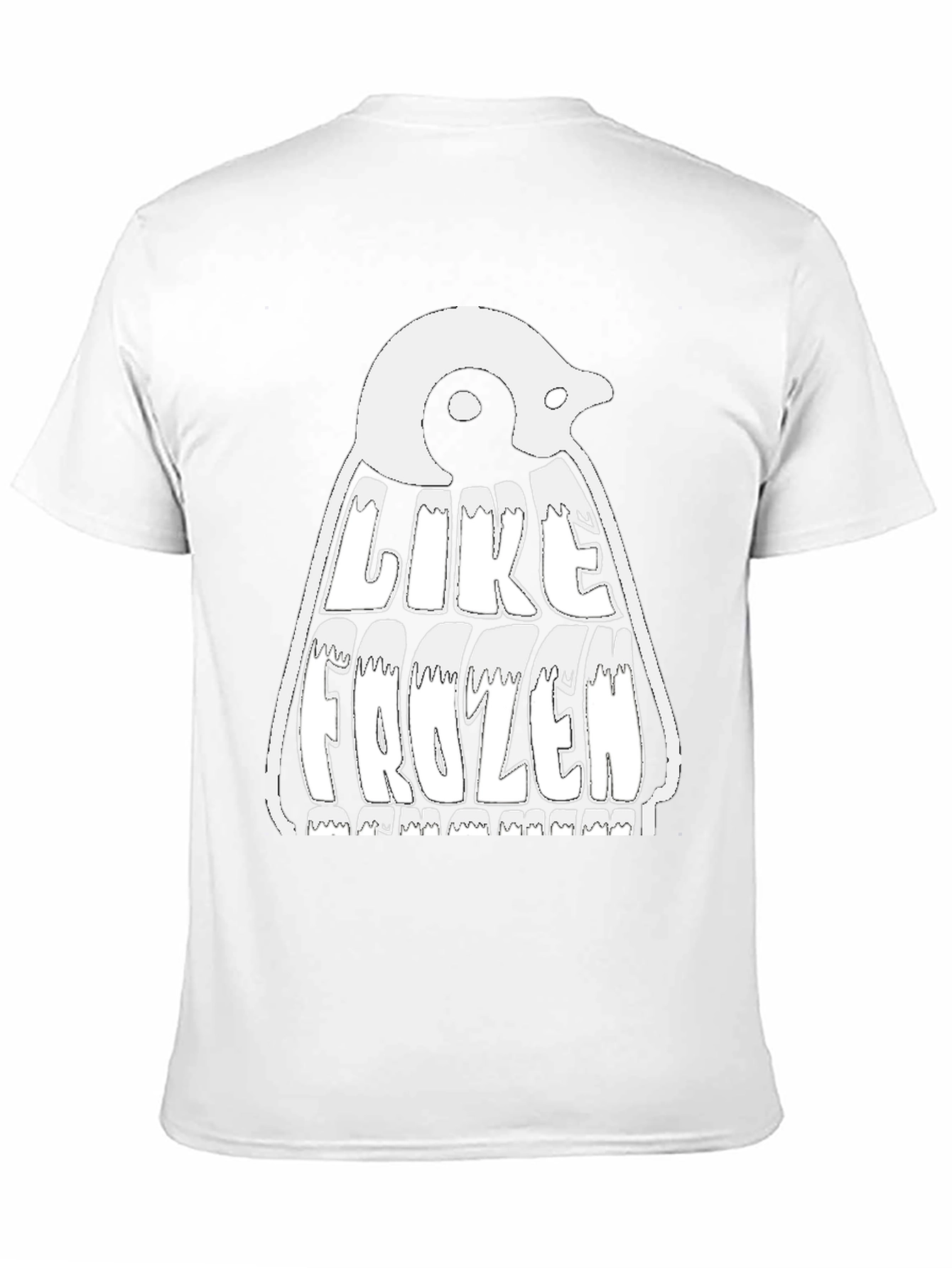 Black Penguin "Like Frozen" Graphic T-Shirt view 11