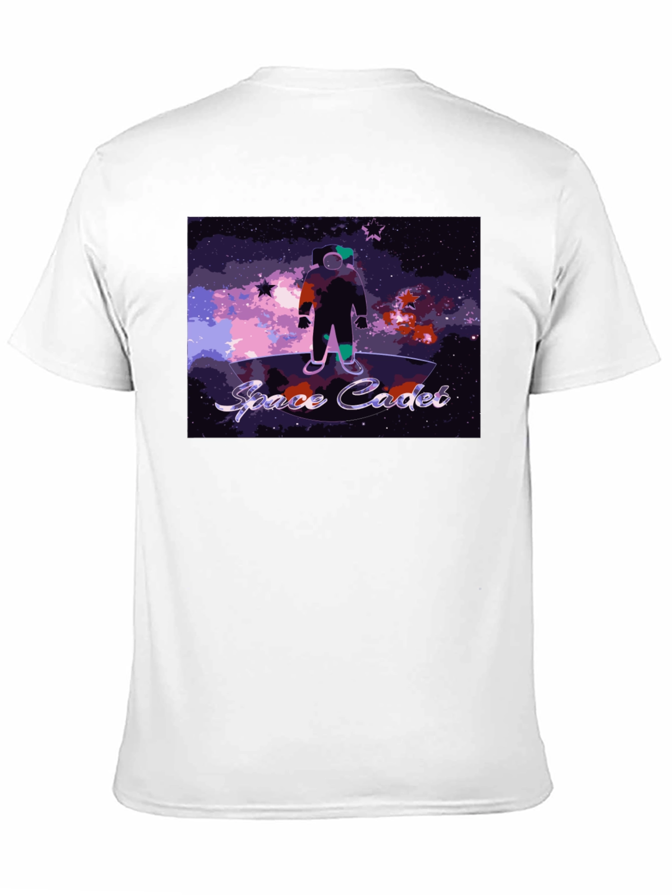 Black Space Cadet Graphic Tee - Explore the Cosmos in Style! view 11