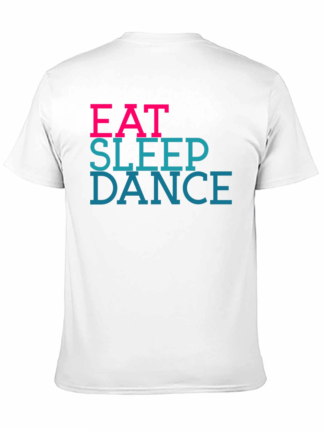 Black Eat Sleep Dance Black Graphic Tee view 11