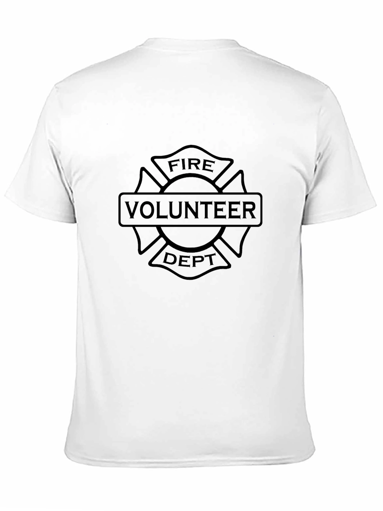 Black Fire Volunteer Dept. T-Shirt - Black view 11