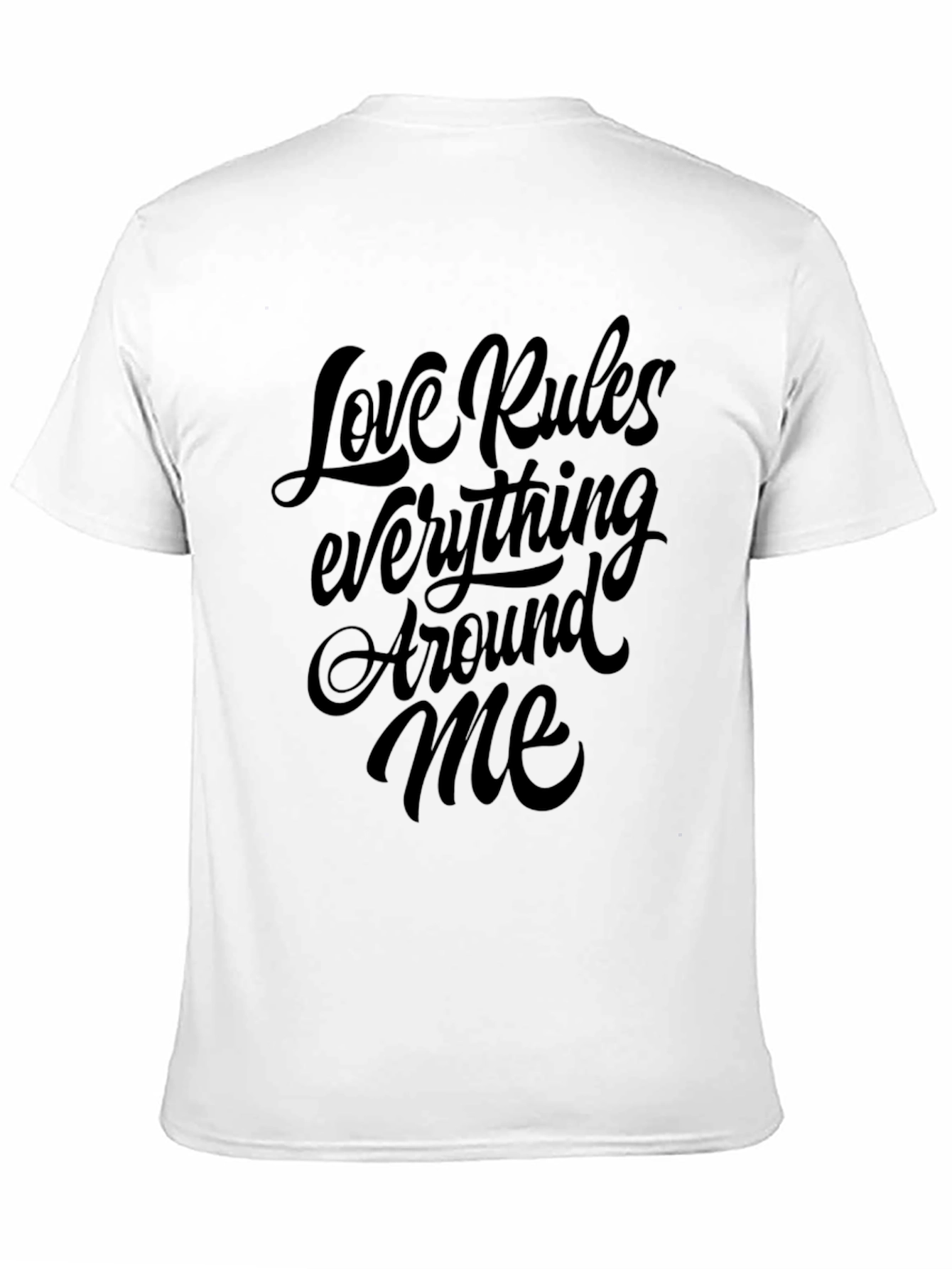 Black Love Rules Everything Around Me Graphic Tee view 11