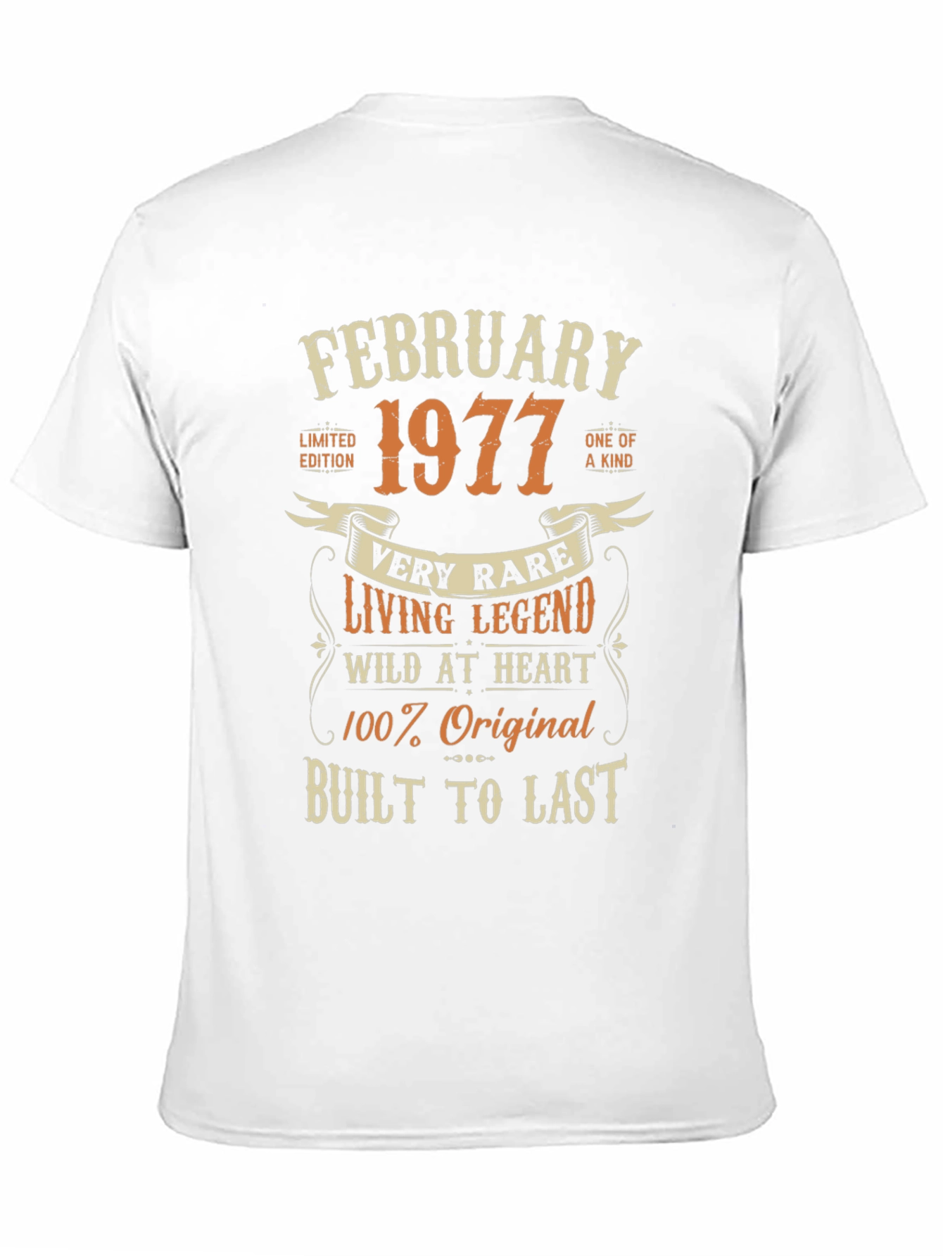 Black February 1977 Living Legend Graphic T-Shirt view 11
