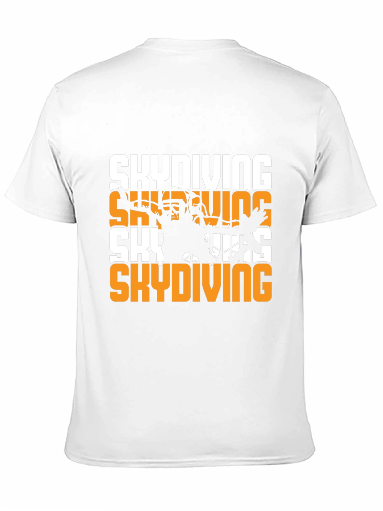 Black Skydiving Graphic Tee - Extreme Sportswear view 11