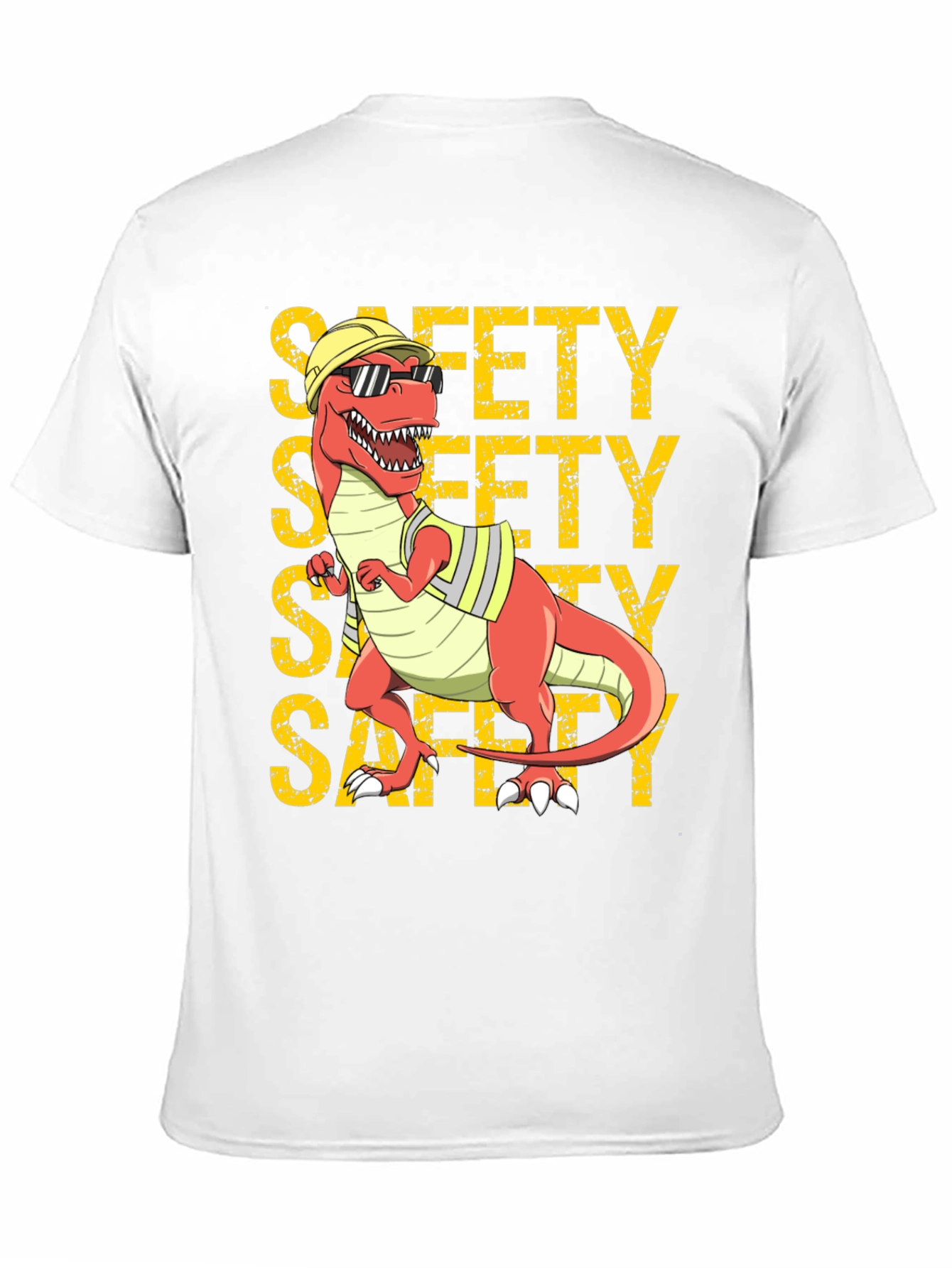 Black Safety Dino T-Shirt view 11
