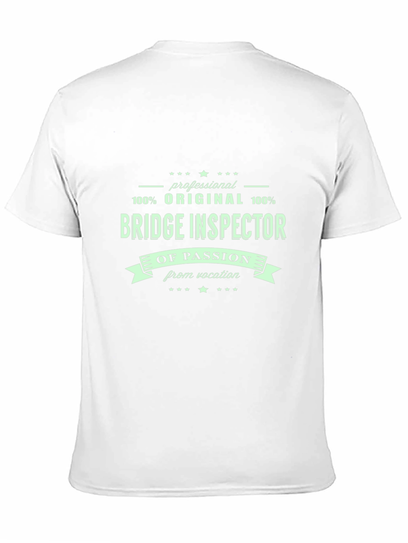 Black Bridge Inspector Graphic T-Shirt - 100% Original view 11