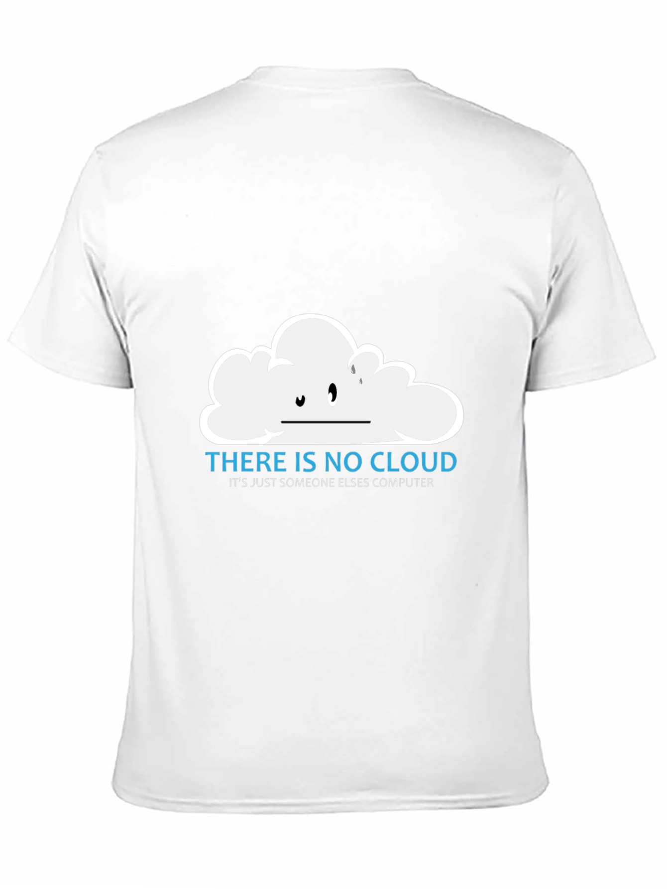 Black No Cloud Funny Tech T-Shirt - Programmer Gift view 11