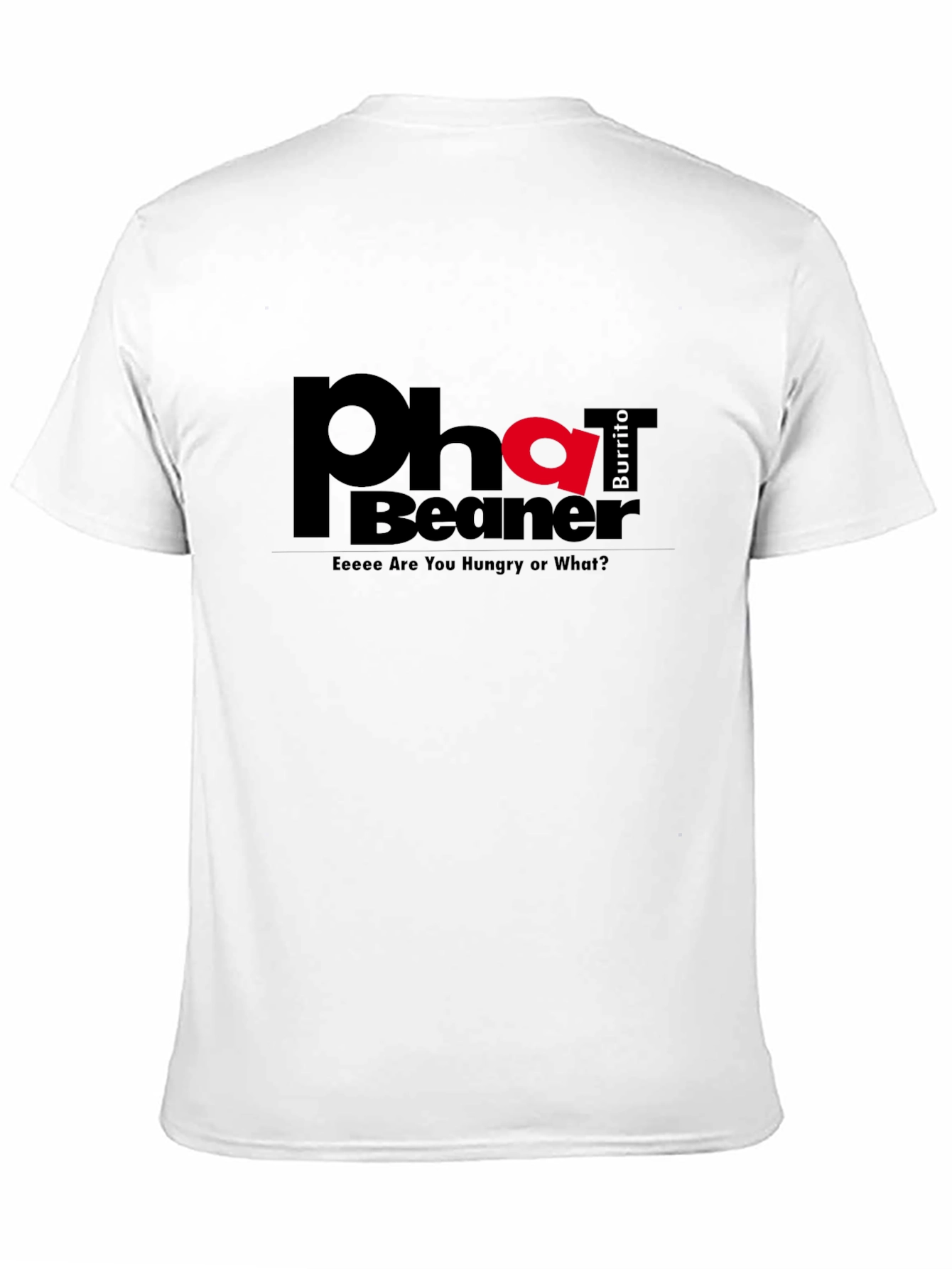 Black Phat Beaner Burrito Graphic T-Shirt view 11