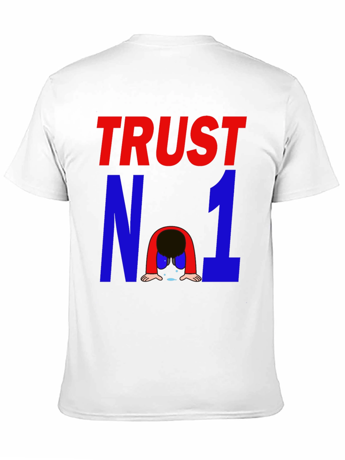 Black Trust No One Graphic Tee - Mens view 11