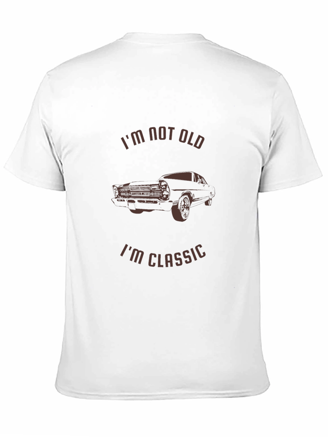 Black I'm Not Old I'm Classic Car T-Shirt view 11