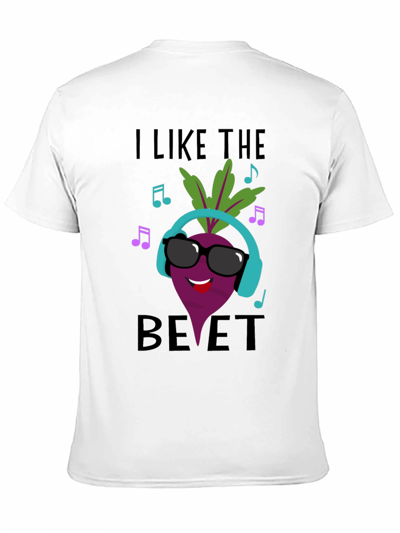 Black I Like The Beet T-Shirt view 11