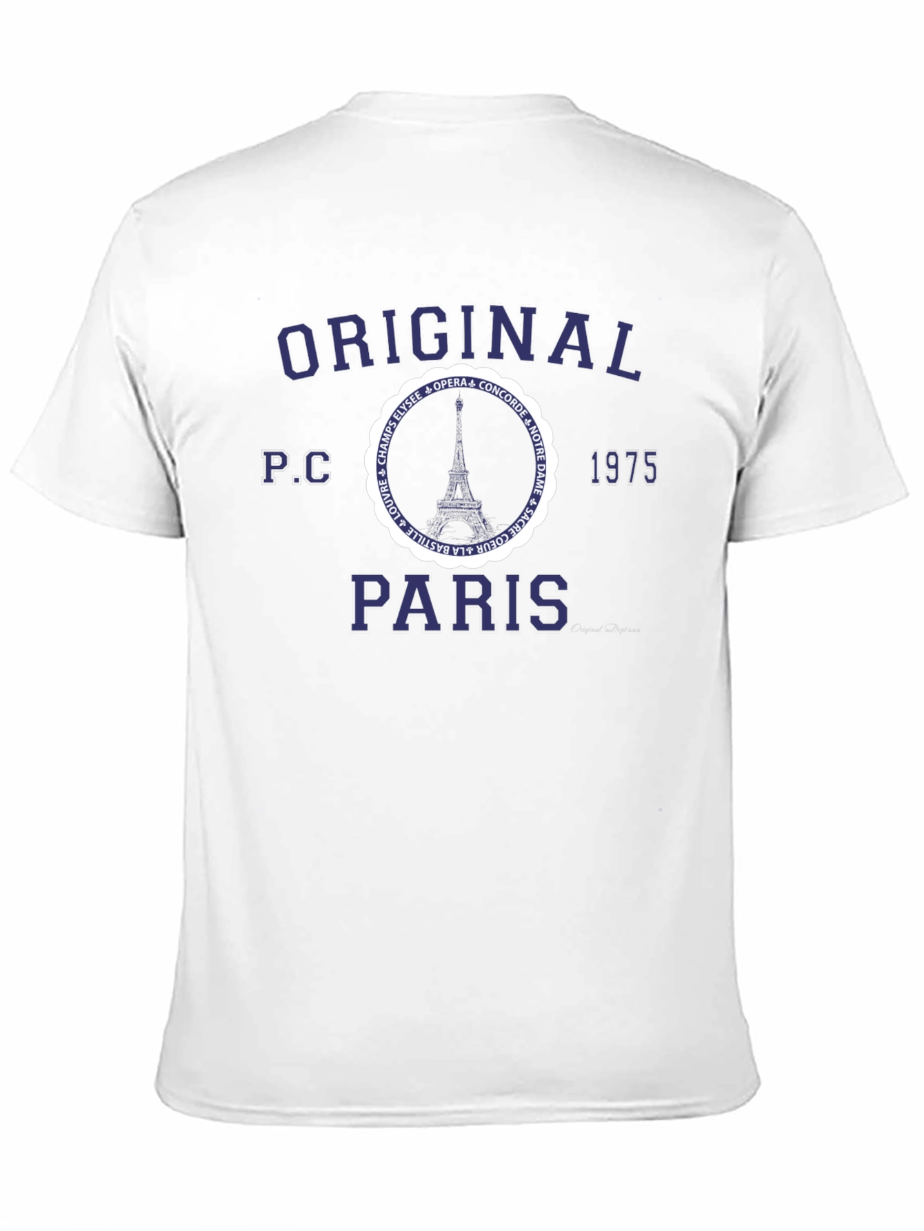 Original Paris 1975 Graphic T-Shirt - 11