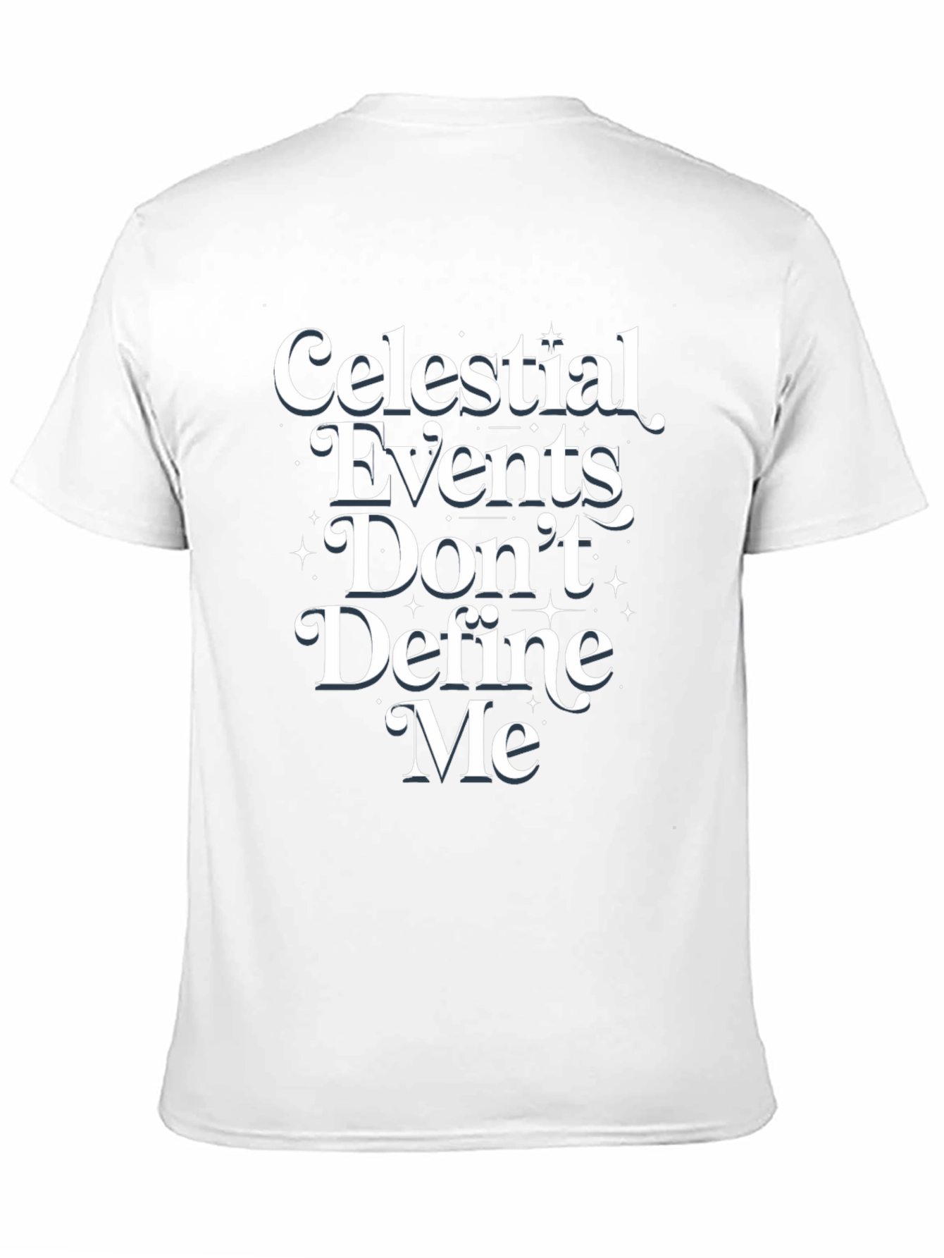 Black Celestial Events T-Shirt: Bold Statement Tee view 11
