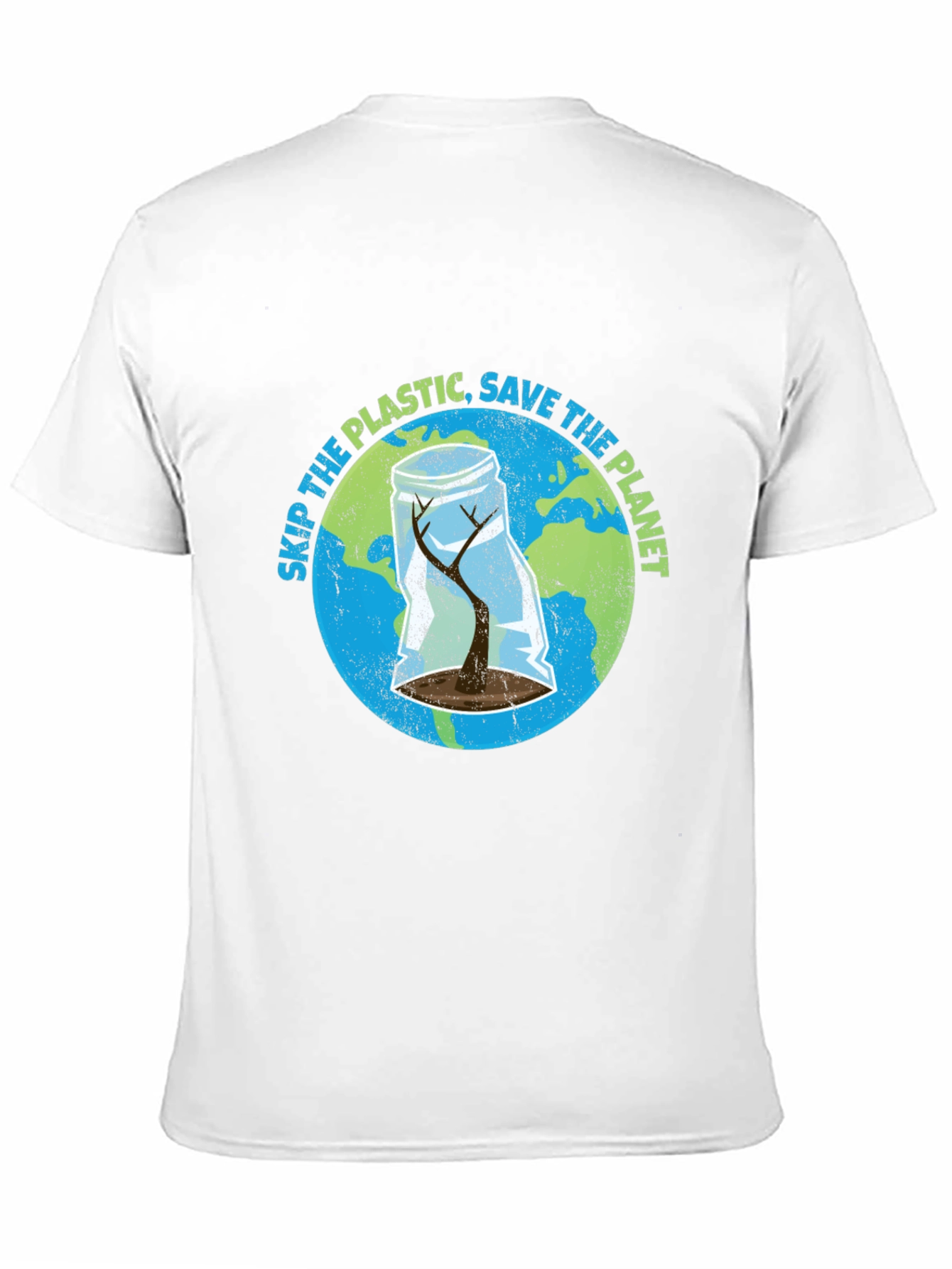 Black Save The Planet Graphic T-Shirt view 11