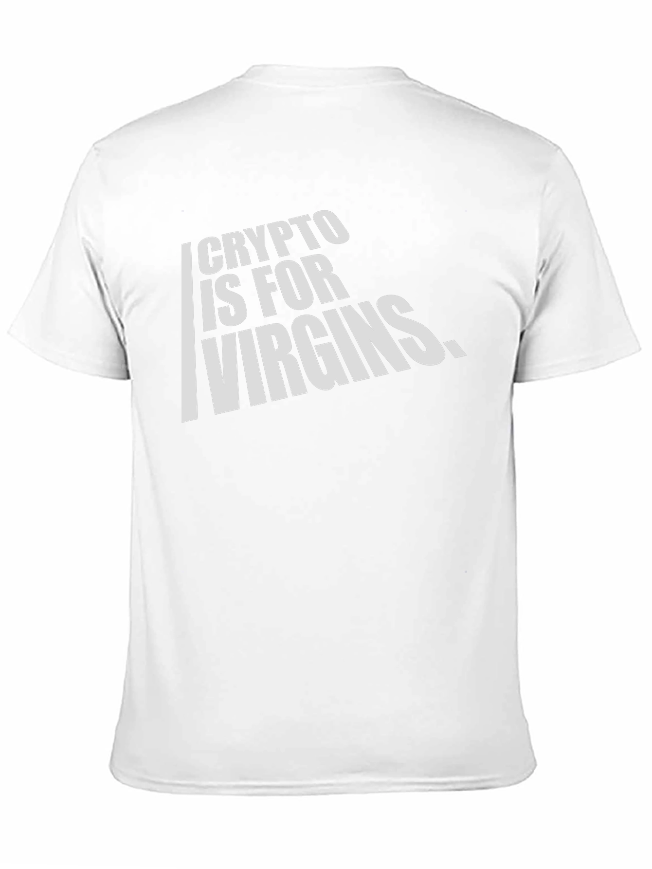 Black Crypto is For Virgins Black Graphic T-Shirt view 11
