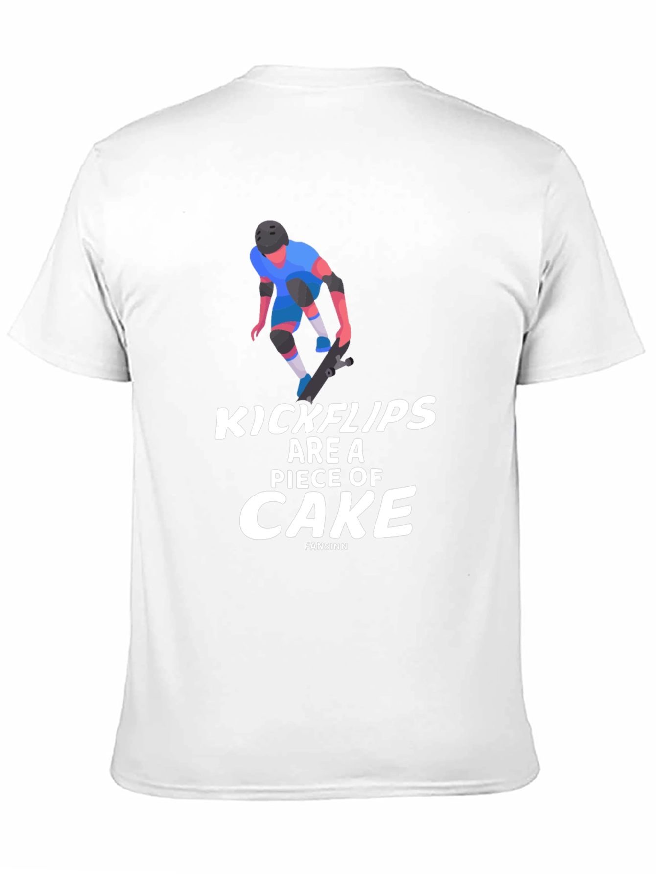 Black Kickflips Cake Graphic Tee - Skater Style view 11