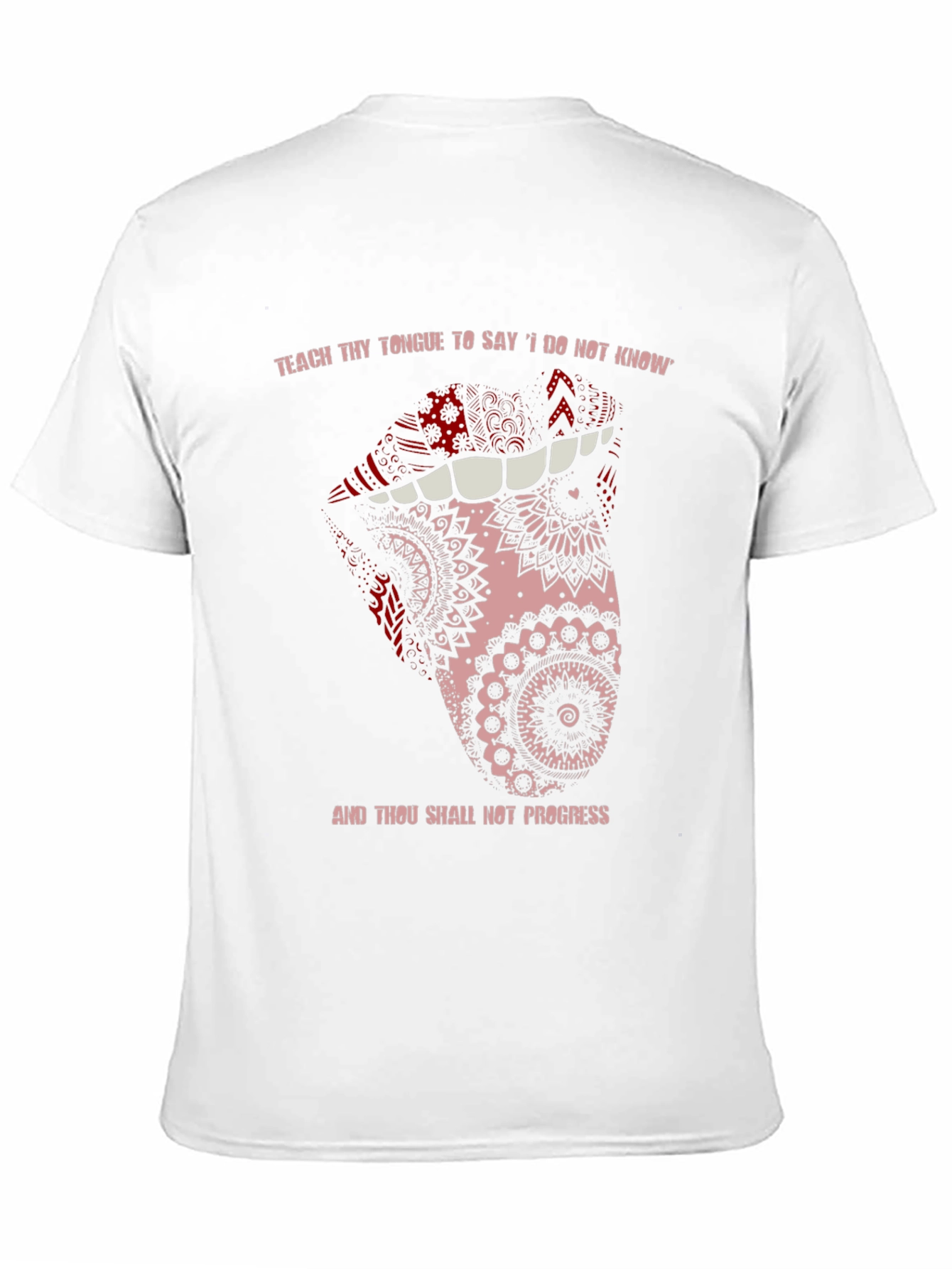 Black Unique Tongue Graphic T-Shirt view 11