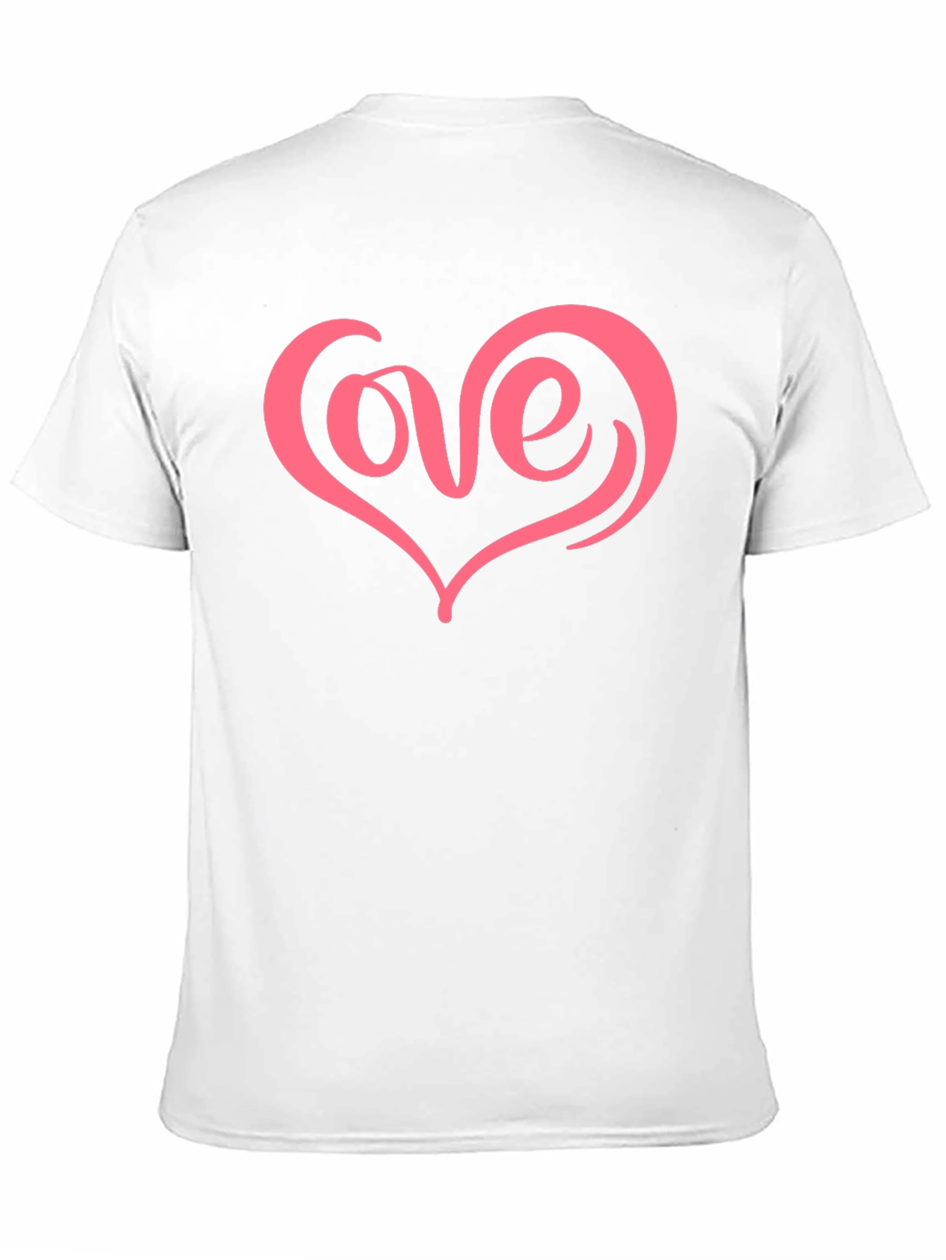 Black Love Heart Graphic Tee - Black view 11