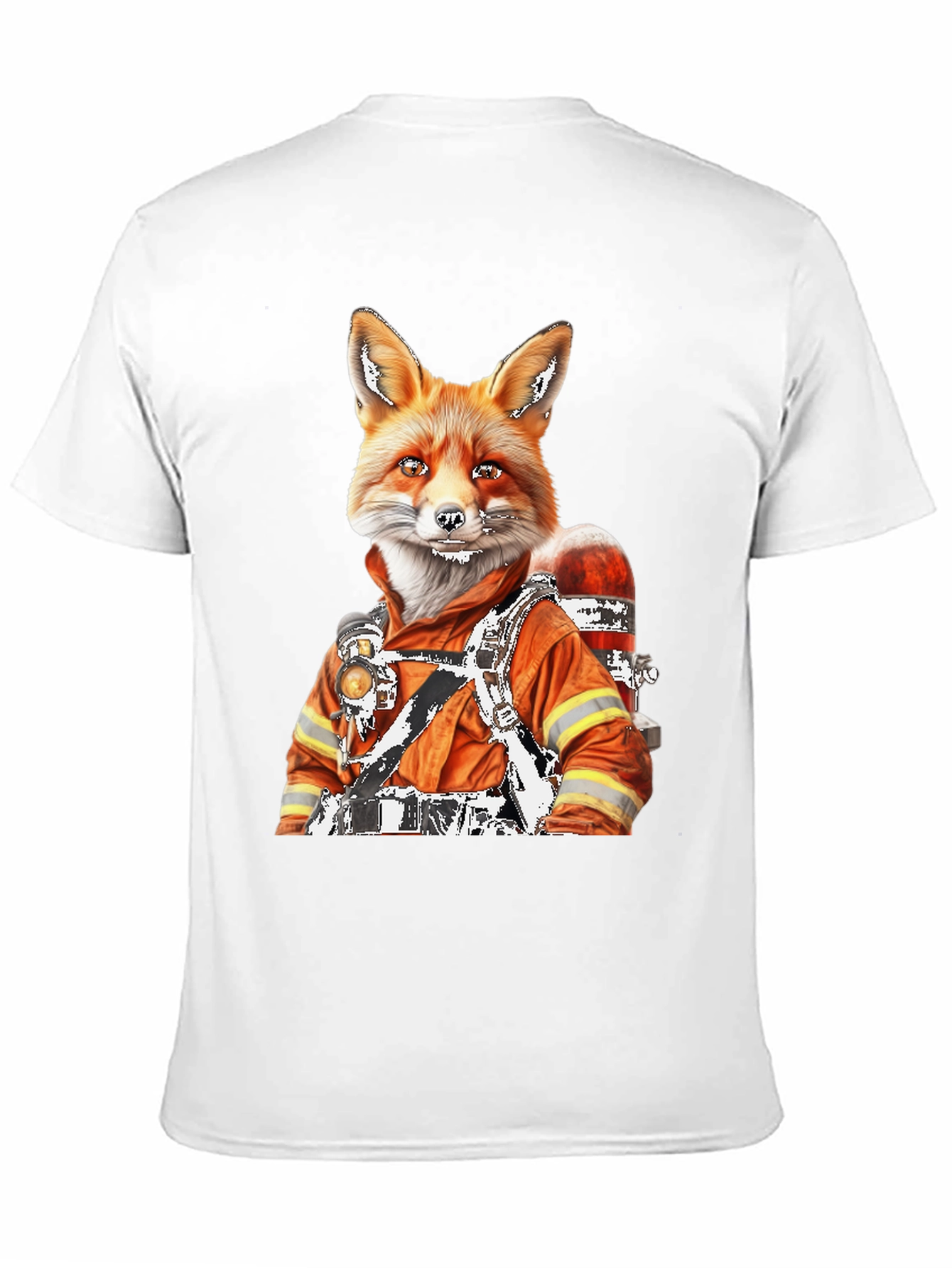 Black Fox Firefighter T-Shirt view 11